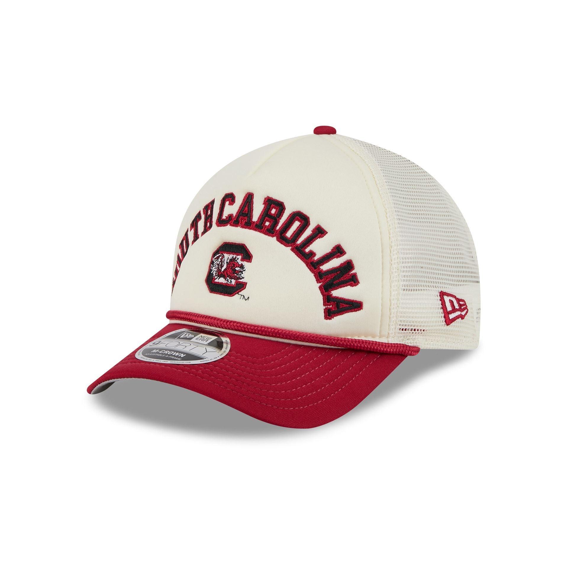 South Carolina Gamecocks Chrome Arch 9FORTY M-Crown A-Frame Trucker Hat Male Product Image