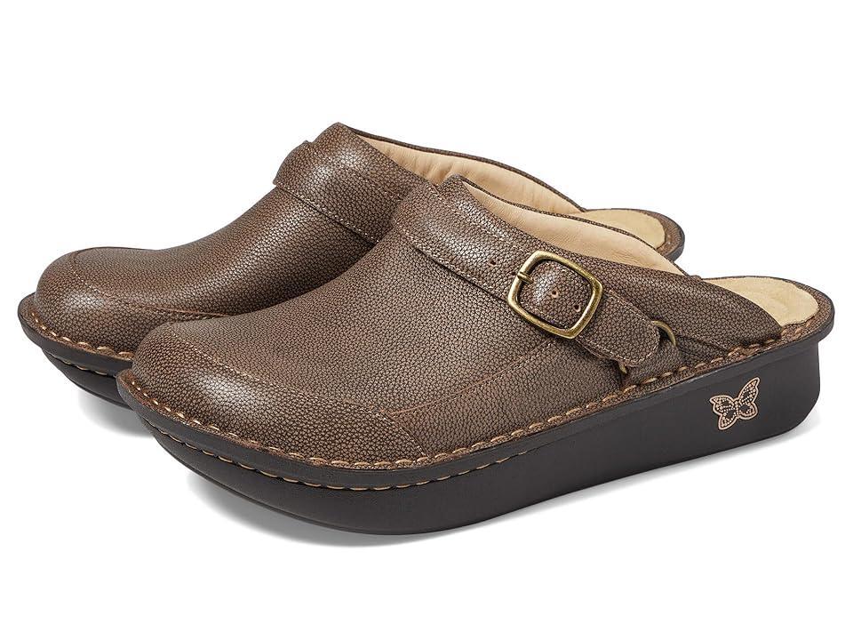Womens Easton Leather Footbed Clogs Product Image