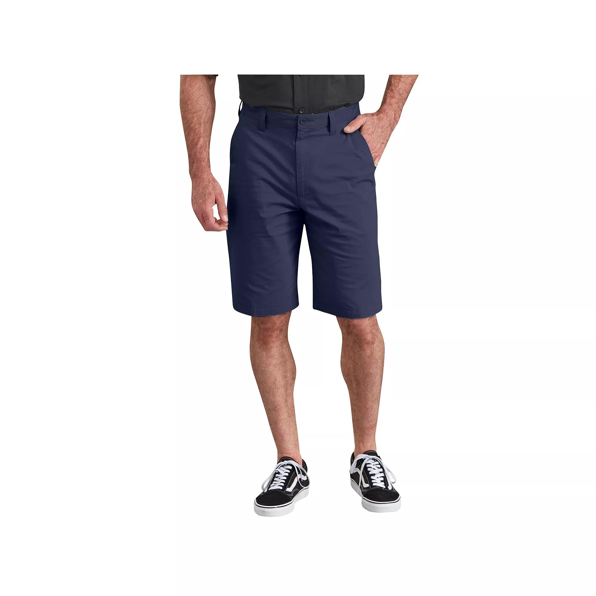Men's Dickies 11-inch Performance Hybrid Utility Shorts, Size: 38, Black Product Image