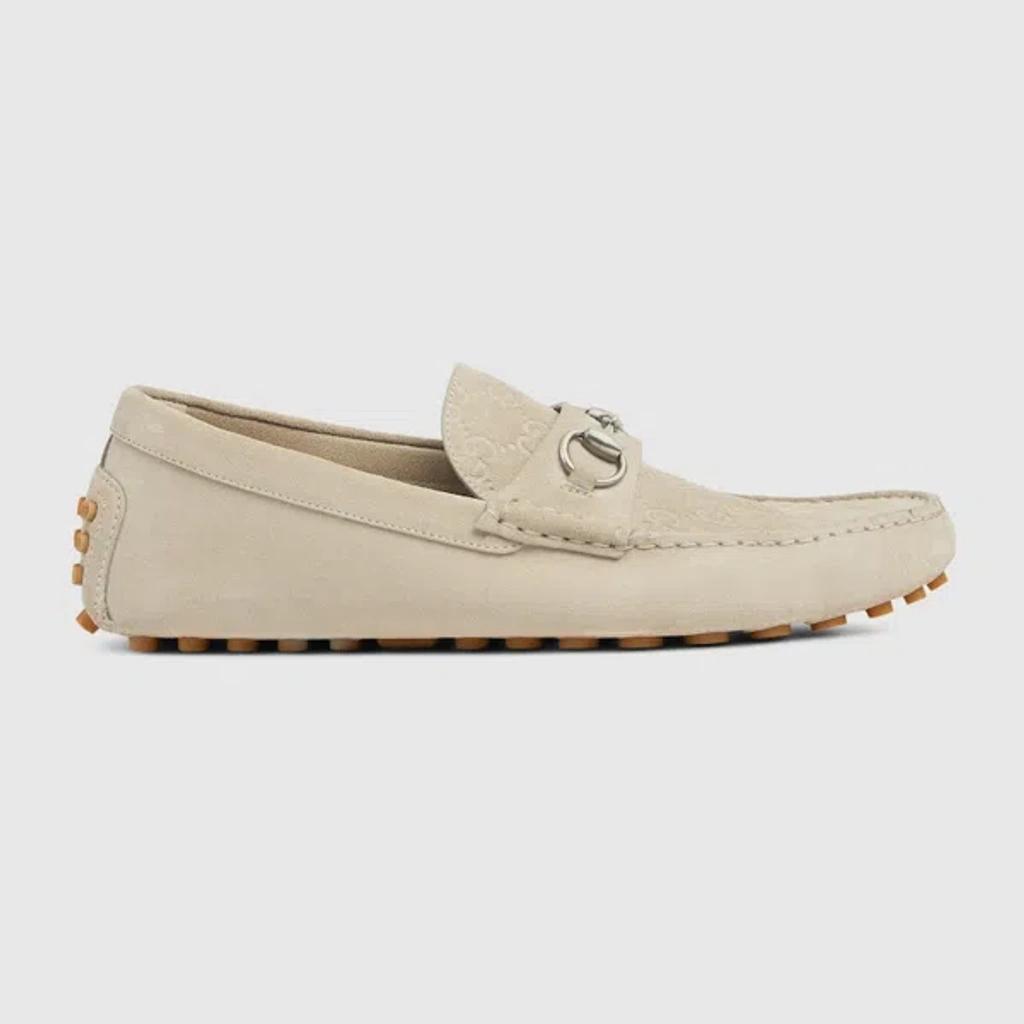 Mens Byorn Guccisima Suede Bit Loafers Product Image