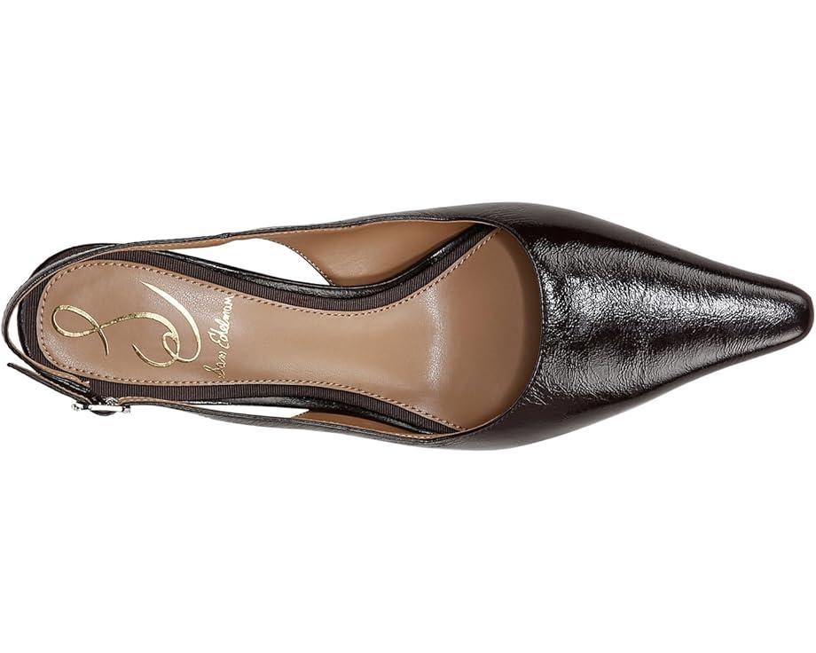 Khloe Pointed Toe Slingback Kitten Heel Product Image