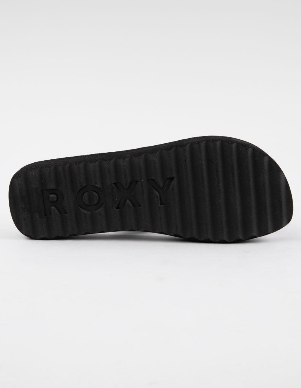 ROXY Beach Up Womens Thong Sandals - BLACK Product Image