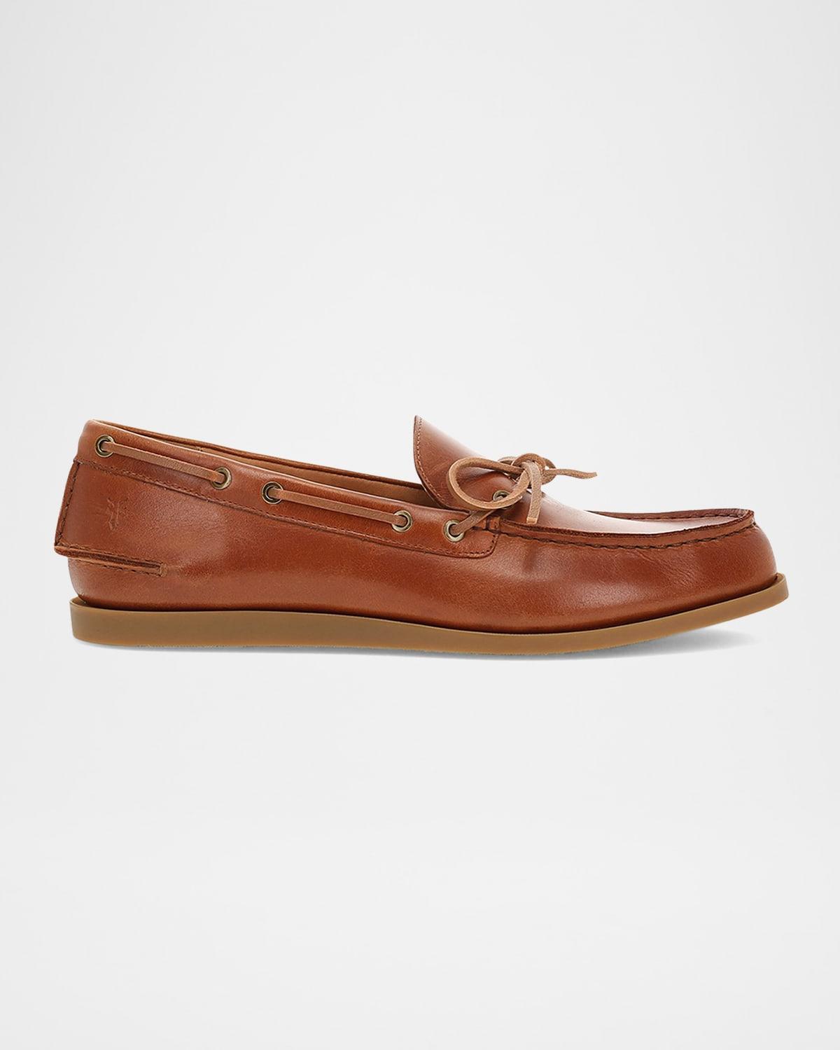 Mens Mason Leather Boat Shoes Product Image