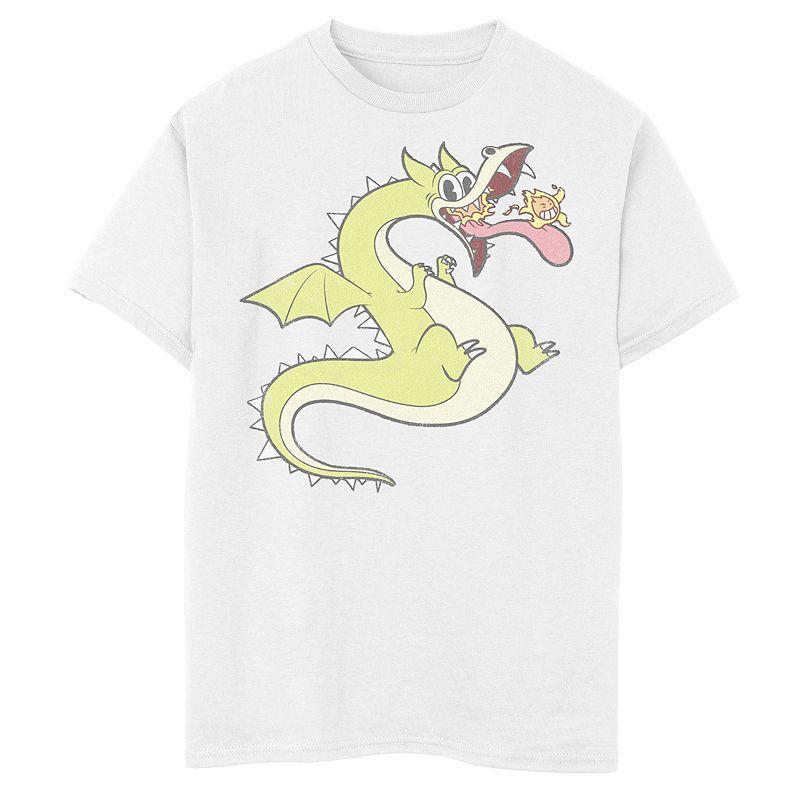 Men's Grim Matchstick & Living Fireball Tee, Size: Medium, White Product Image