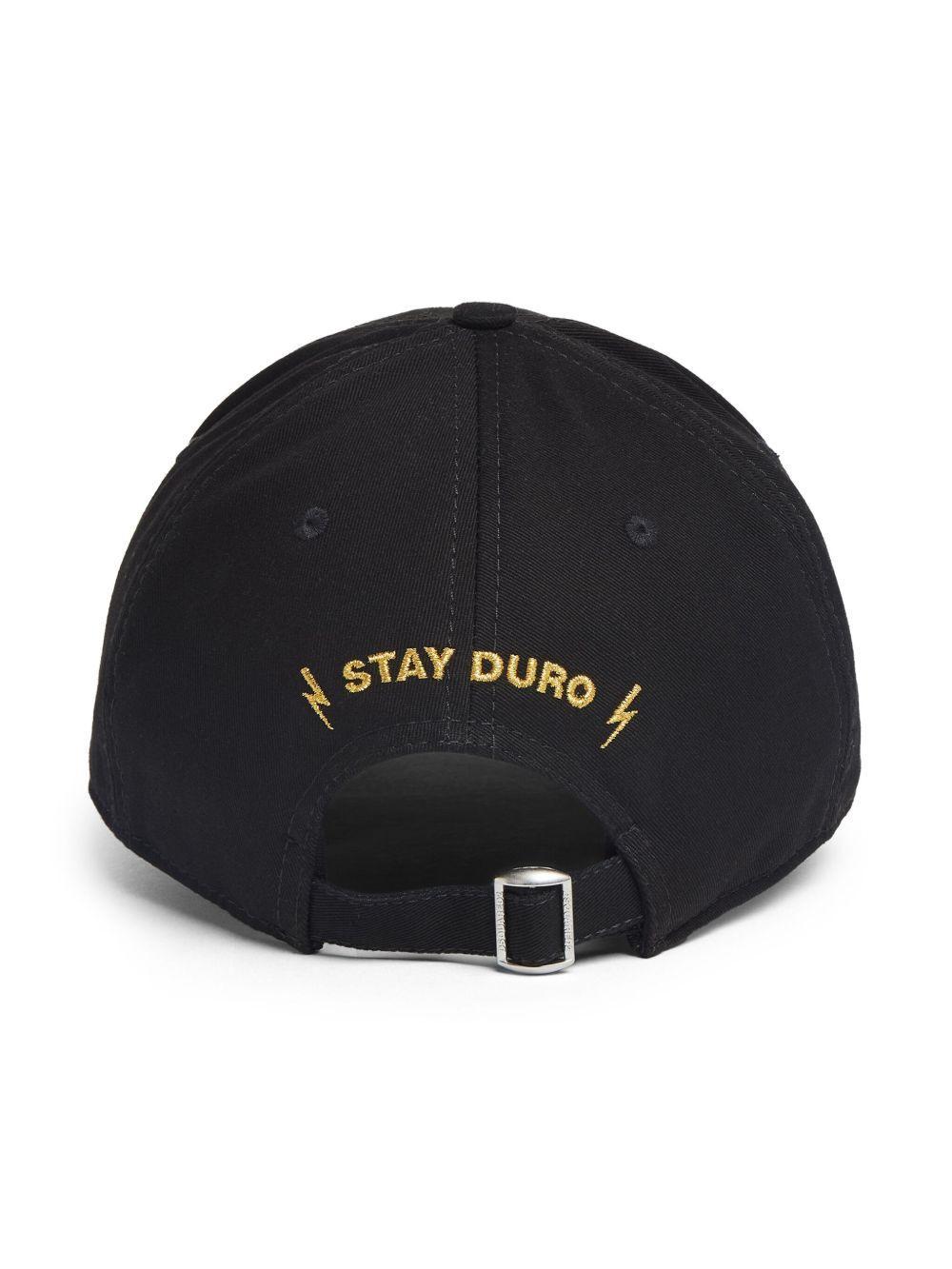 logo print baseball cap Product Image
