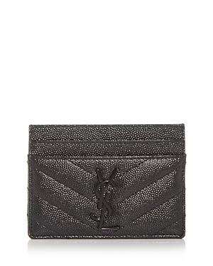 Saint Laurent Cassandre Matelasse Card Case Product Image