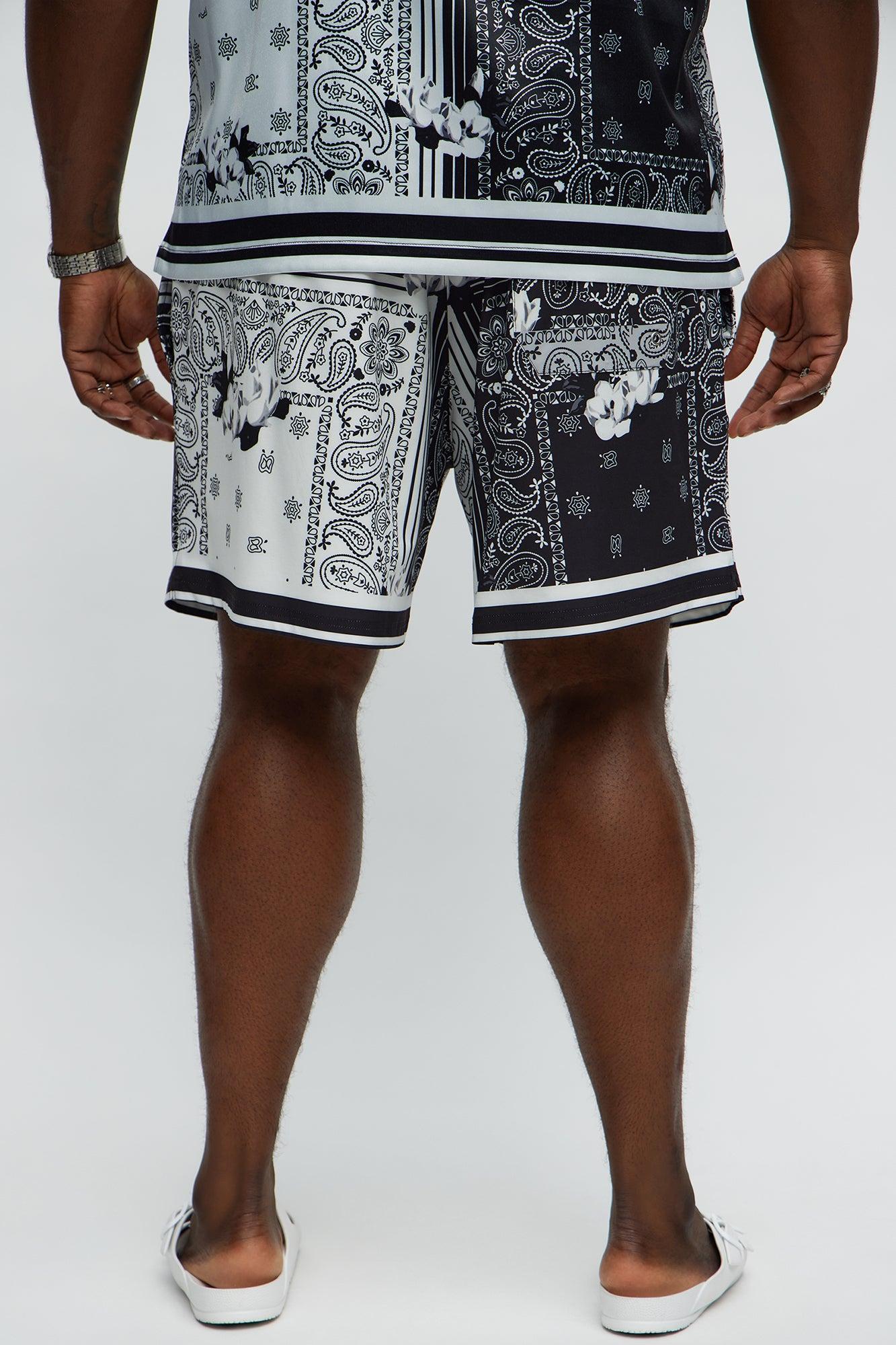 Paisley Drift Swim Classic Trunk - Black/combo Product Image