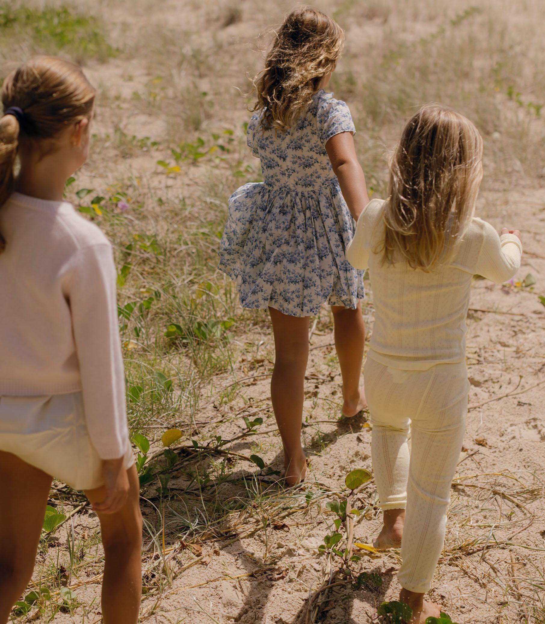 LAJOU PANT -- CREME CITRON QUELLE JOLIE POINTELLE Kids Product Image