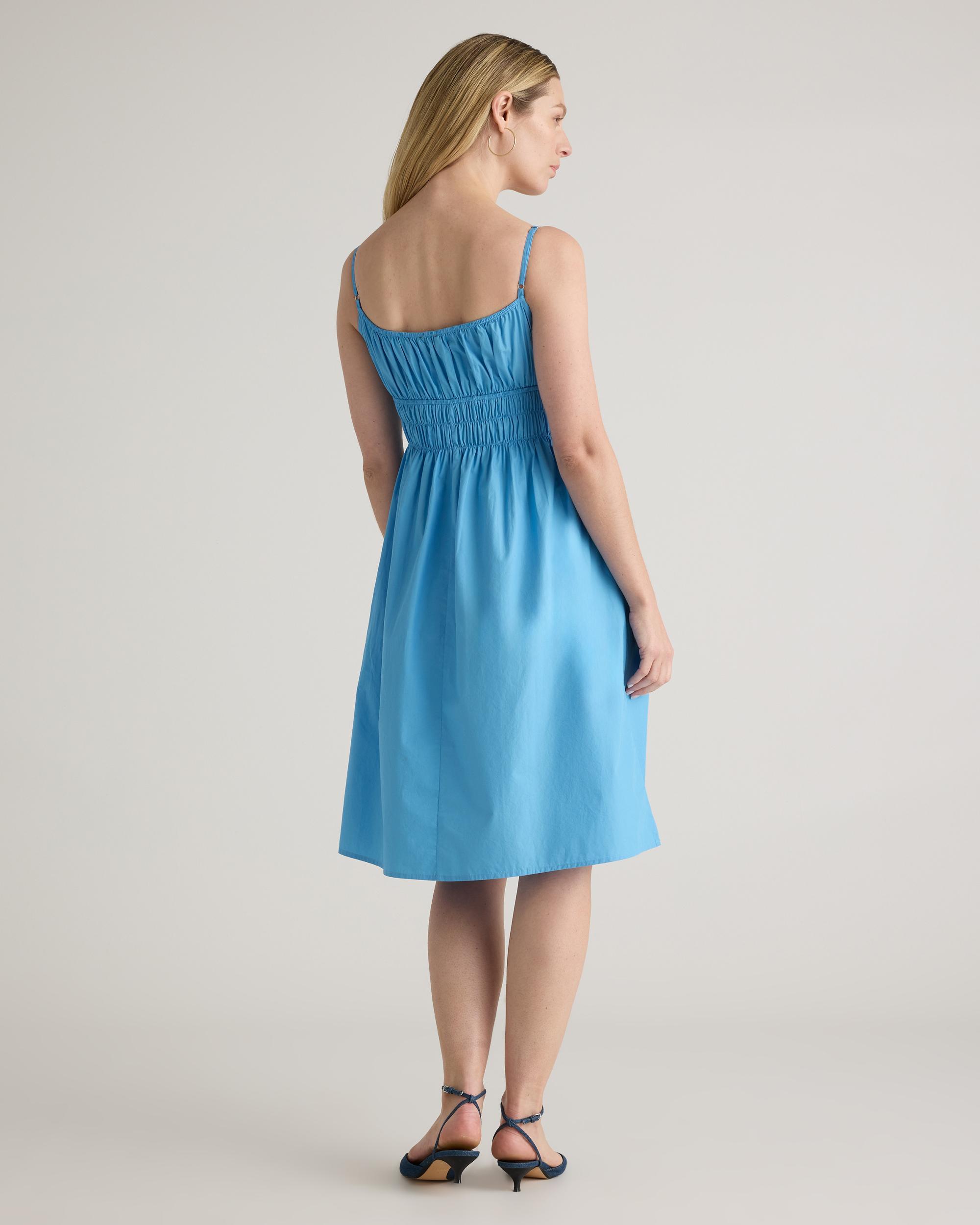 Quince | Women's Keyhole Midi Dress Size XL, Organic Cotton Product Image