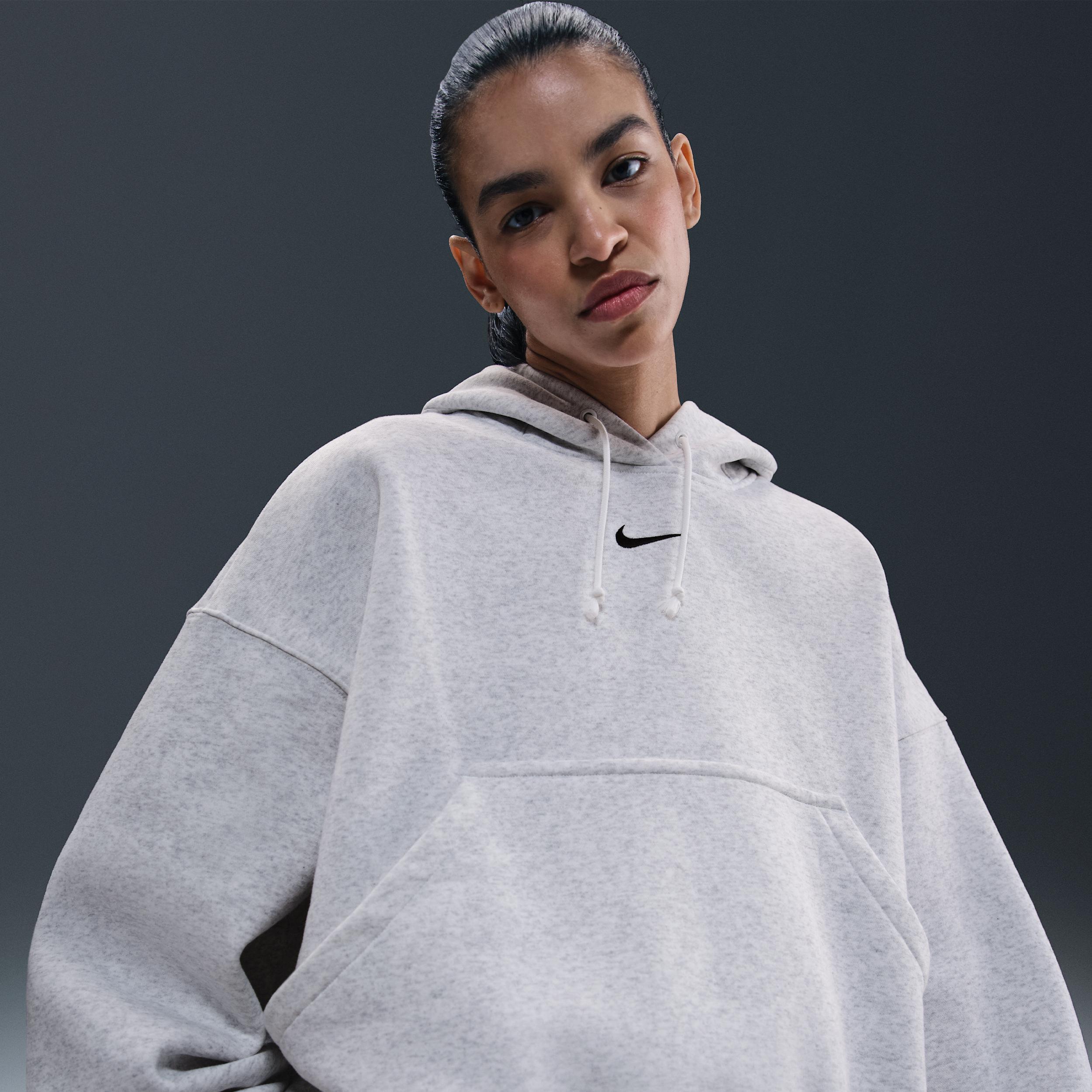 Women's Nike Sportswear Phoenix Fleece Over-Oversized Pullover Hoodie Product Image
