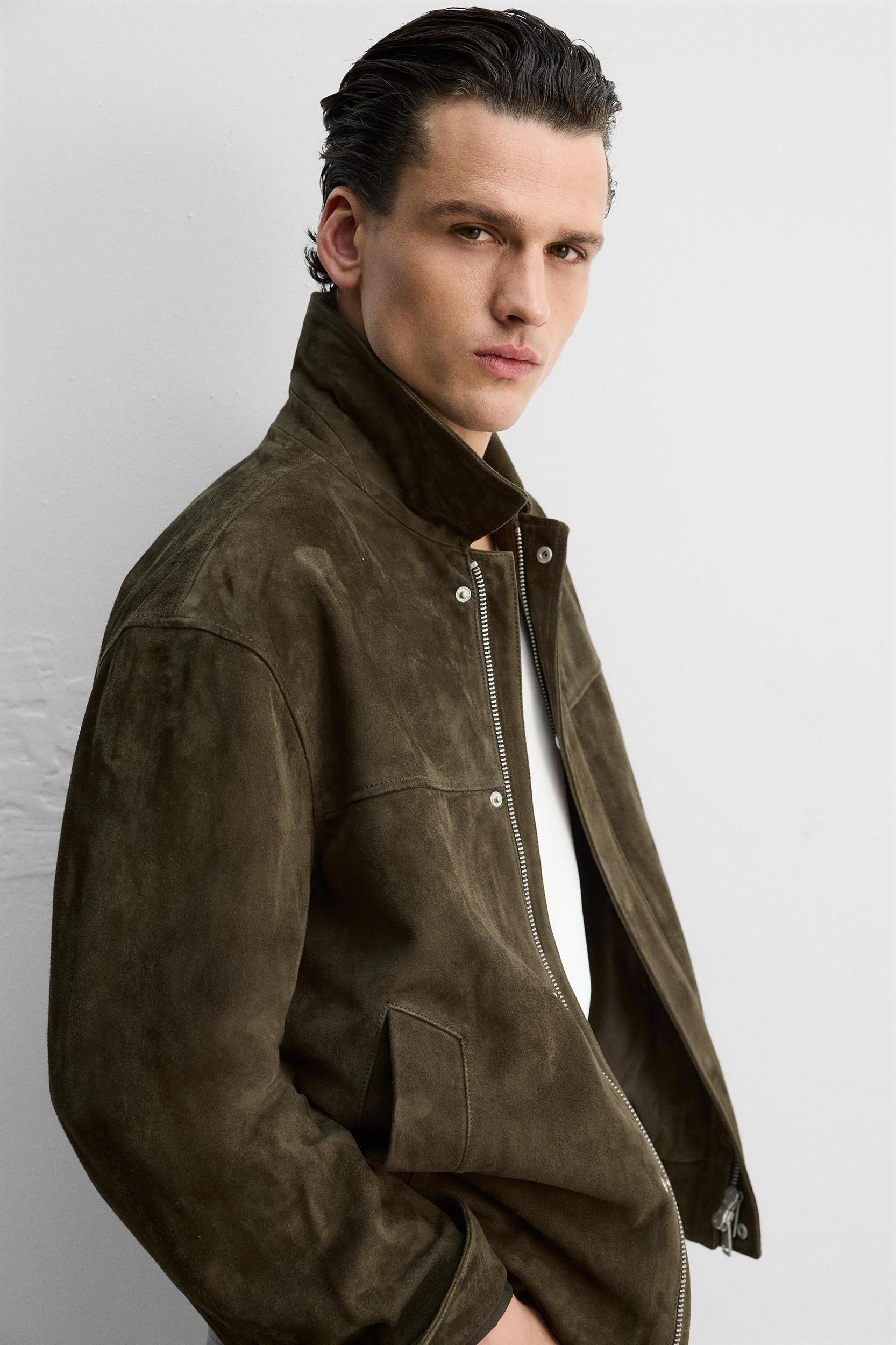 LIMITED EDITION SUEDE LEATHER JACKET Product Image