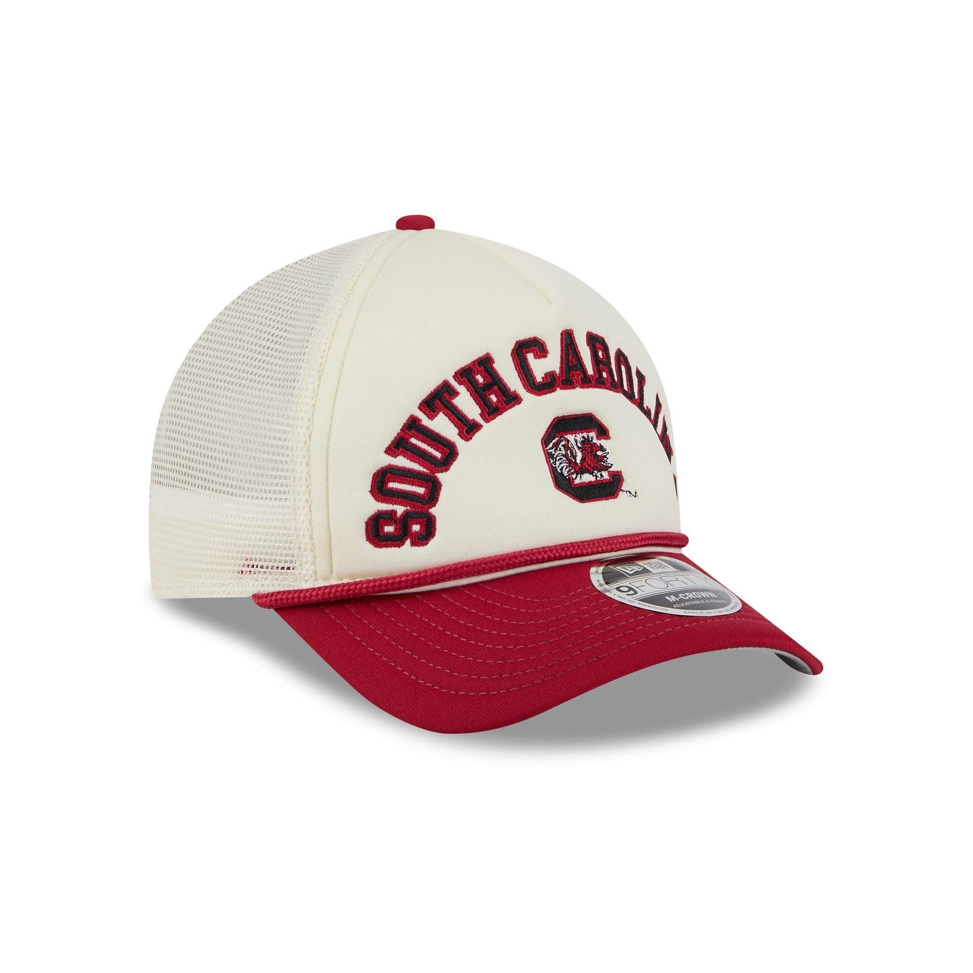 South Carolina Gamecocks Chrome Arch 9FORTY M-Crown A-Frame Trucker Hat Male Product Image
