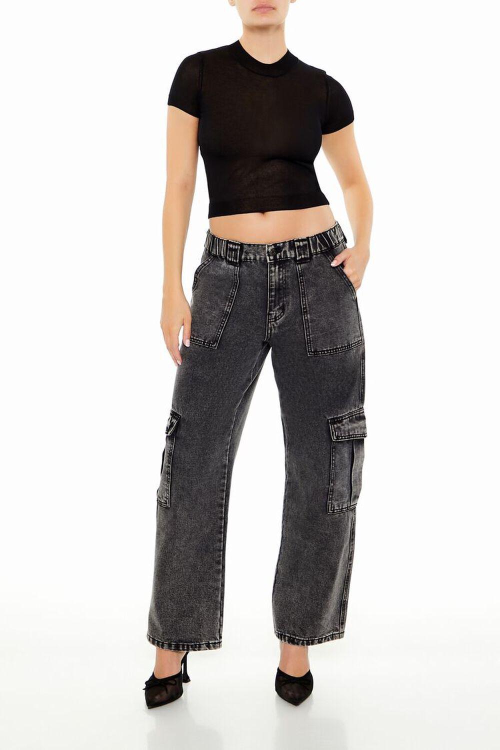 Cropped Sweater-Knit Tee | Forever 21 Product Image