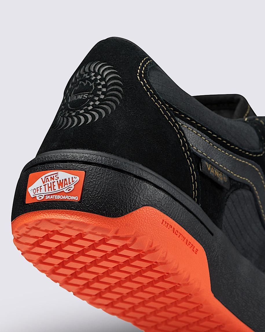 Vans X Spitfire Wheels Rowan 2 Shoe in Black / Flame Orange| Vans US Product Image