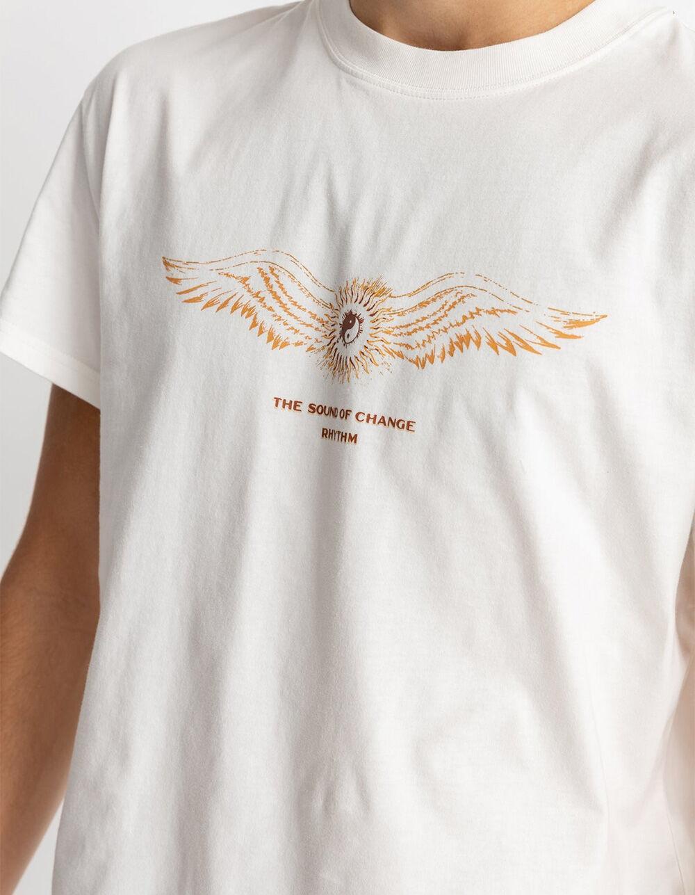 RHYTHM Flyer Band Mens Tee - WHITE Product Image