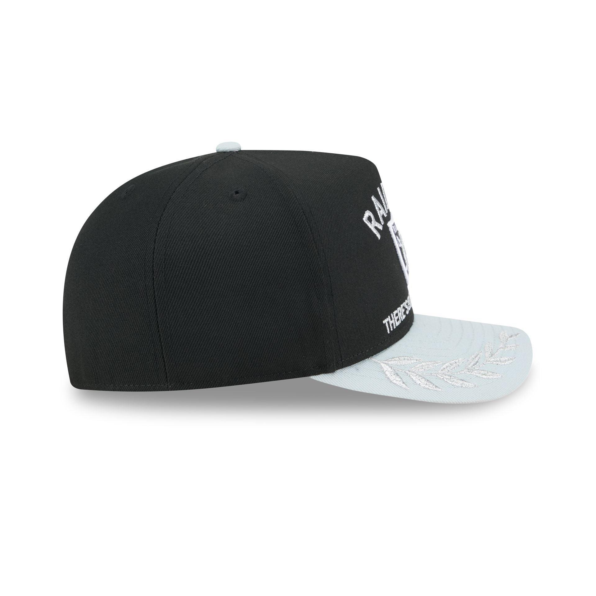 Las Vegas Raiders 2025 Draft Black 59FIFTY A-Frame Fitted Hat Male Product Image