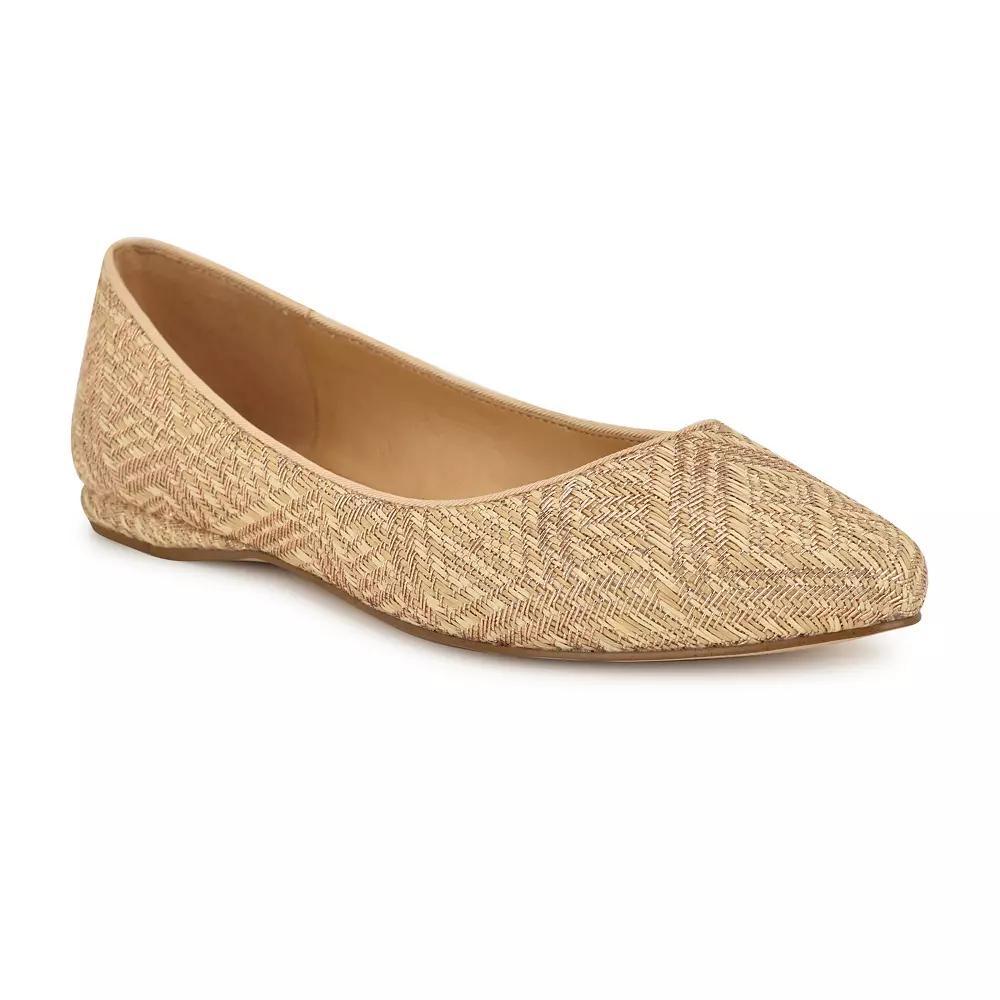 Nine West Speakup Women's Ballet Flats, Size: 7, Light Natural Pink Gol Product Image
