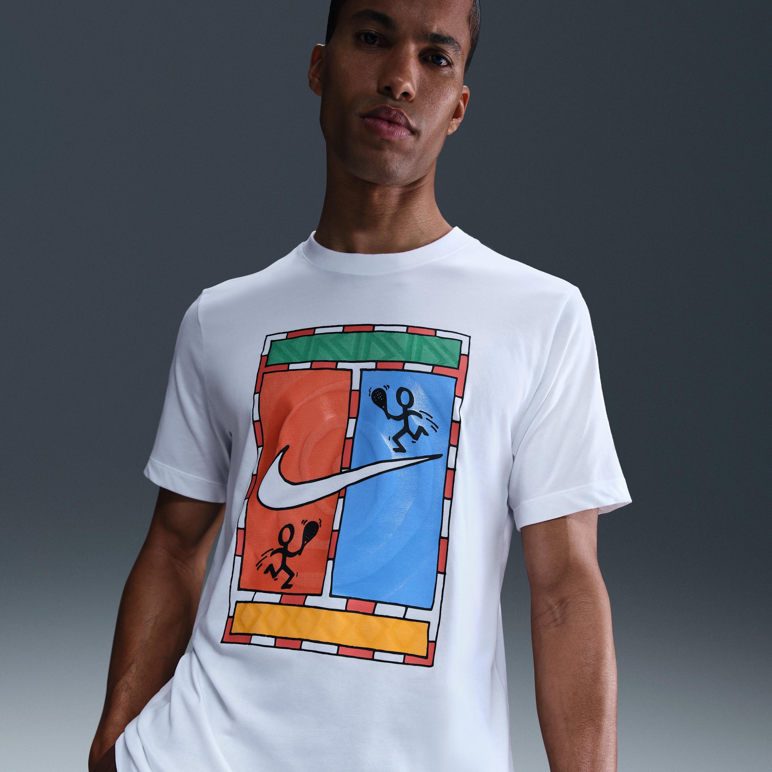 NikeCourt Men's Dri-FIT Tennis T-Shirt Product Image