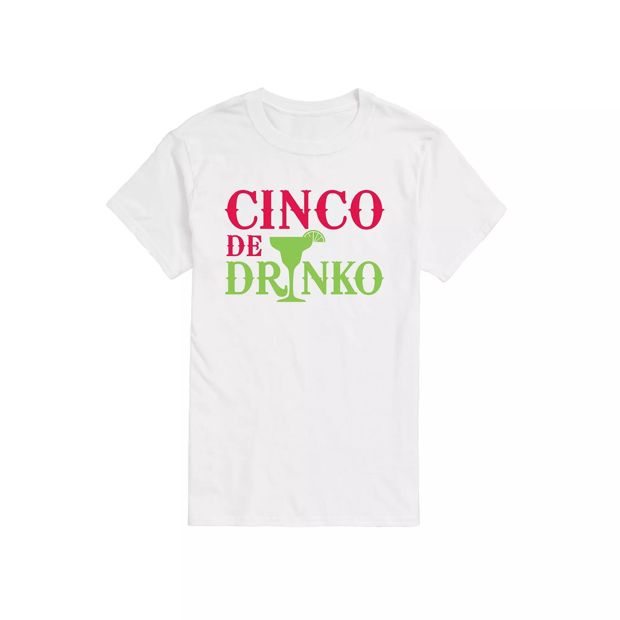 Mens Cinco De Drinko Cinco Dey Mayo Graphic Tee Product Image