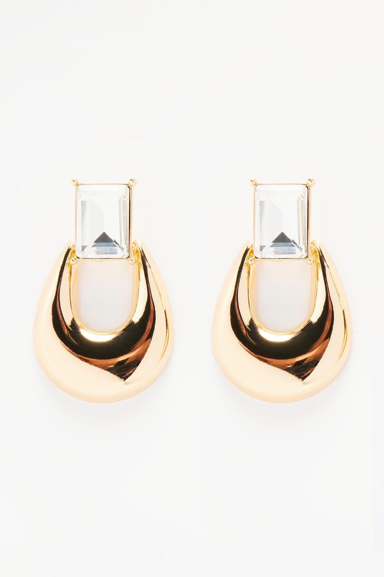 Solstice Swagger Earrings - Gold Product Image