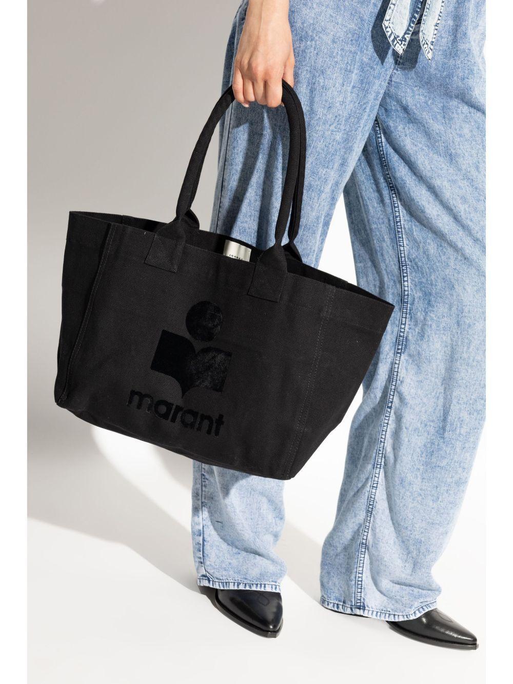 Yenky logo-embroidered zipped tote bag Product Image