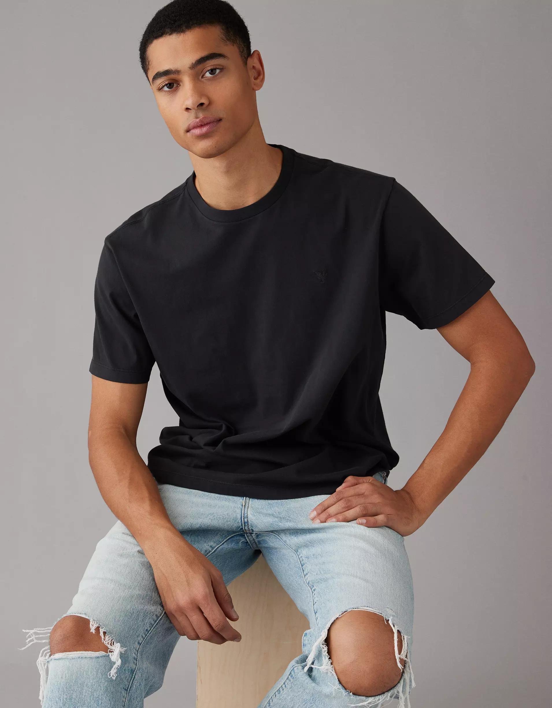 AE Logo Lived-In T-Shirt Product Image