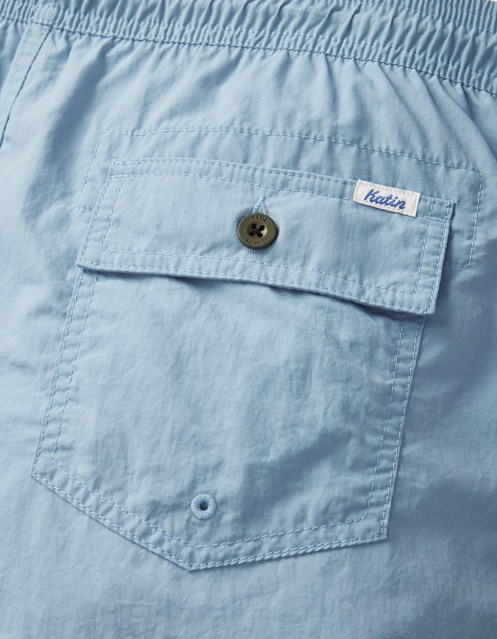 KATIN Poolside Mens Volley Shorts - PORT Product Image