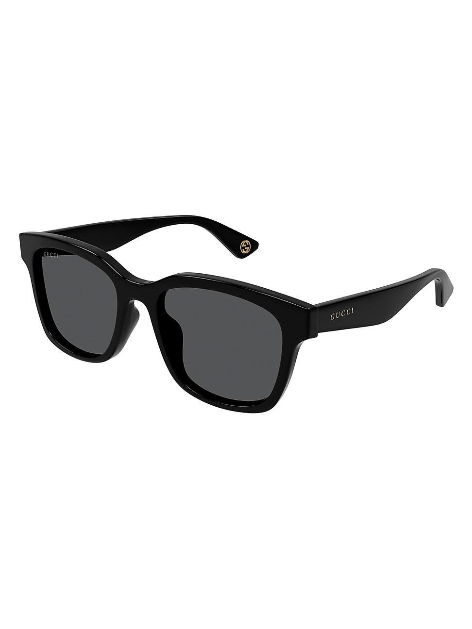 Mens Rectangle Acetate Sunglasses Product Image