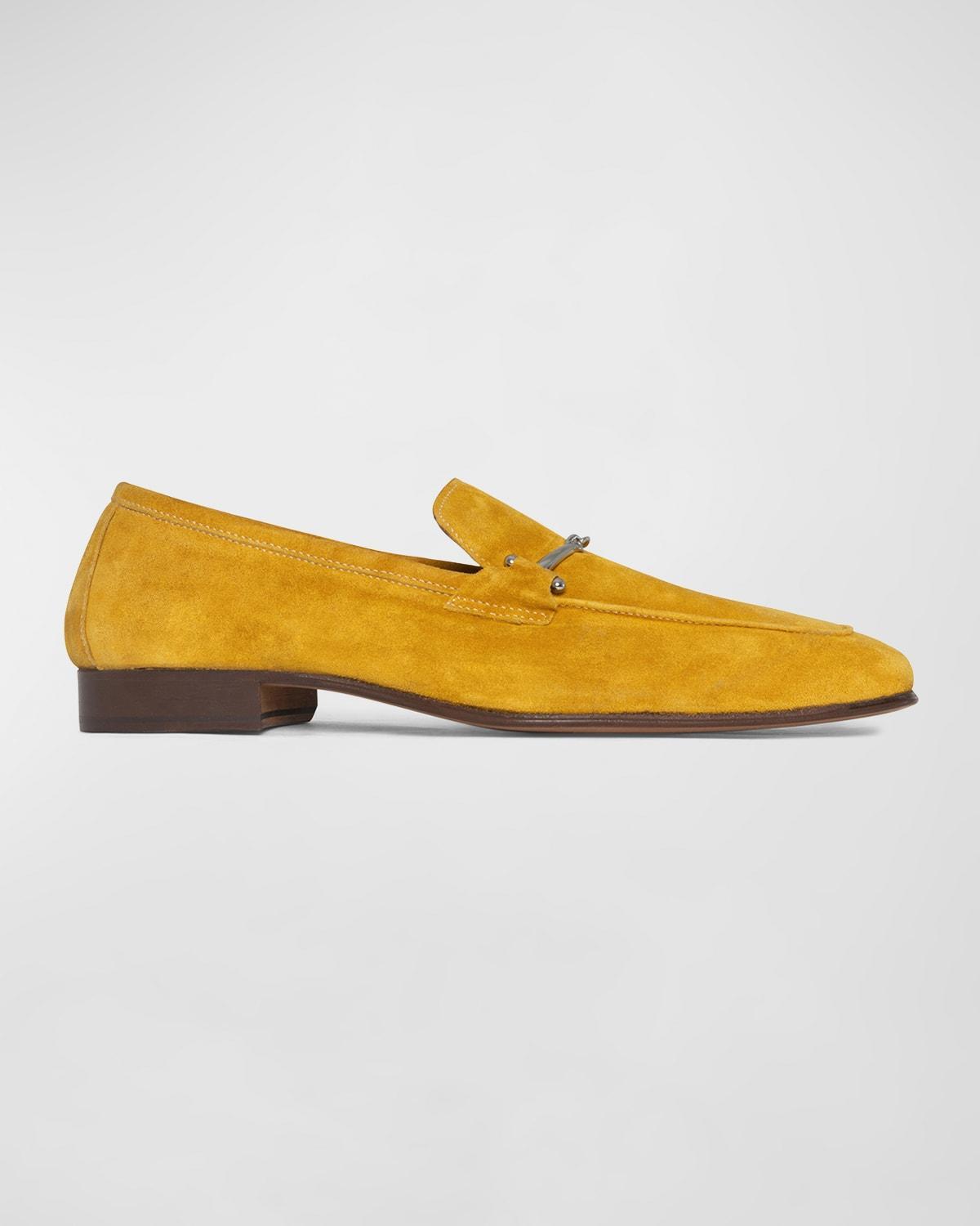 Mens Sartorial Metal Plaque Loafers Product Image