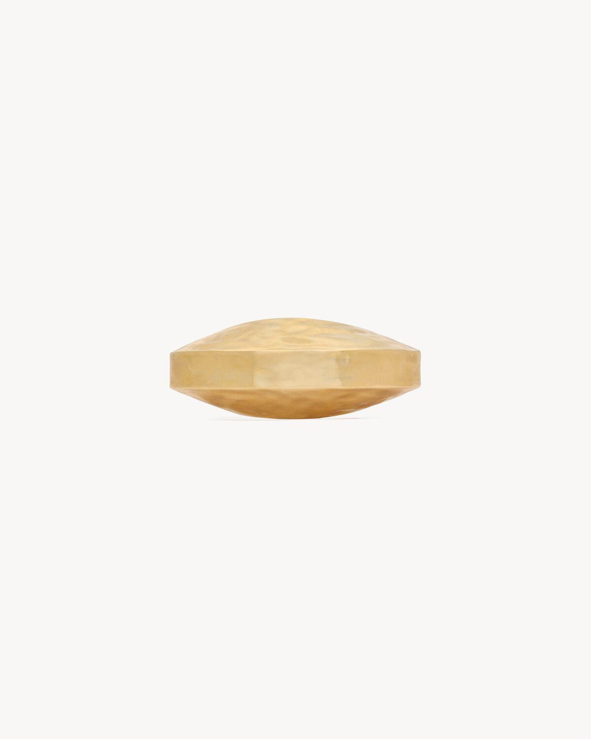plateau dome cuff in metal Product Image