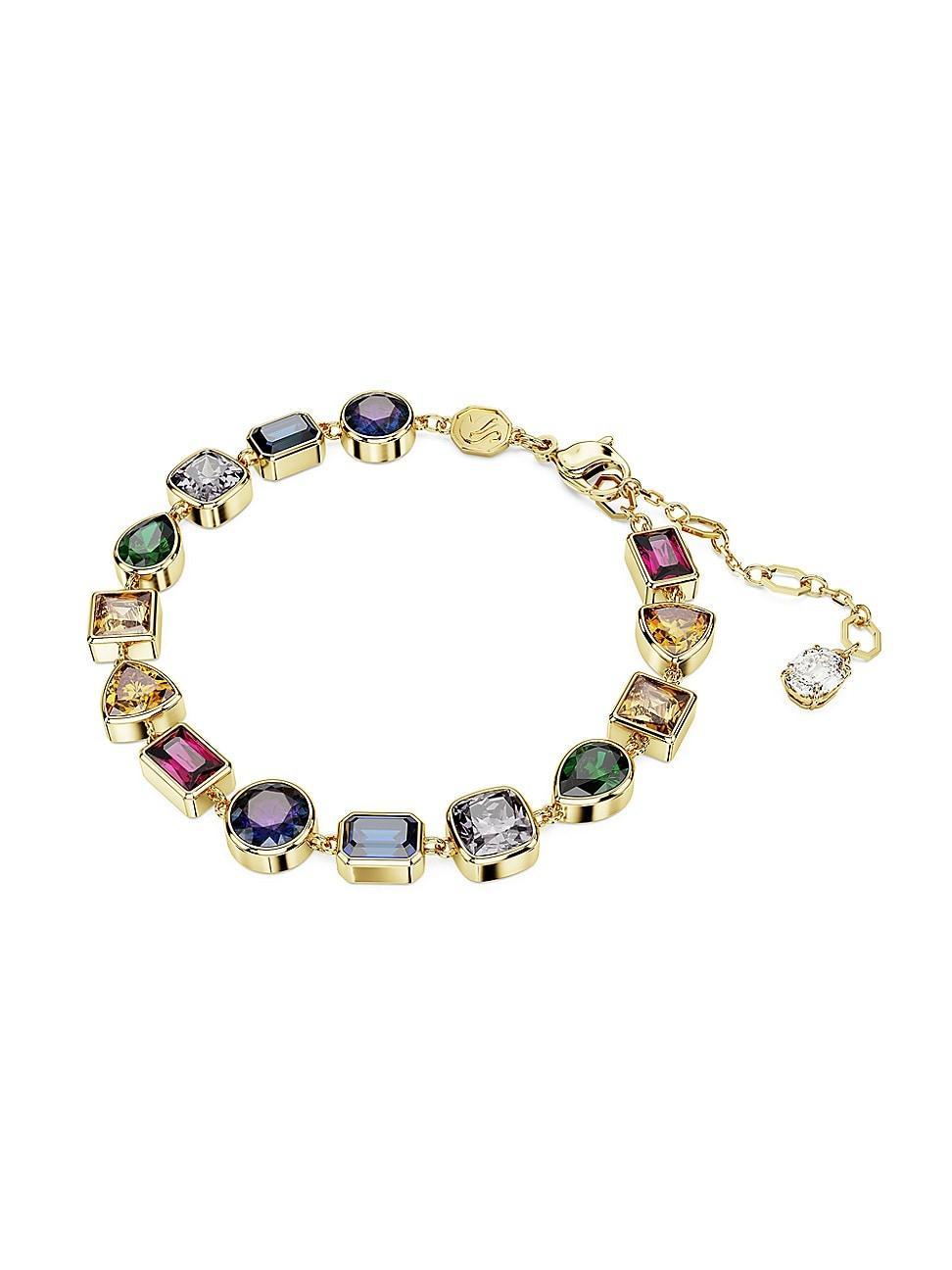 Stilla Gold-Plated Mix-Cut Crystal Bracelet Product Image