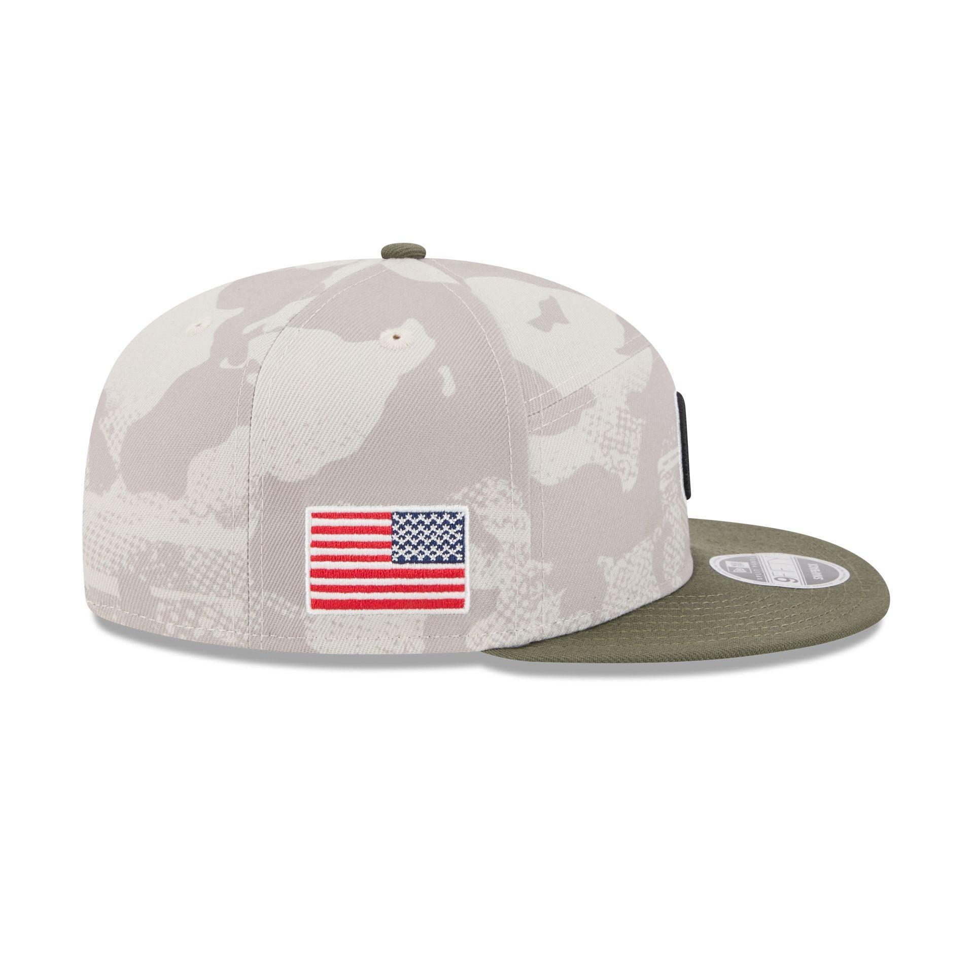Philadelphia Phillies Armed Forces Day 2025 Split Panel 9FIFTY Snapback Hat Male Product Image