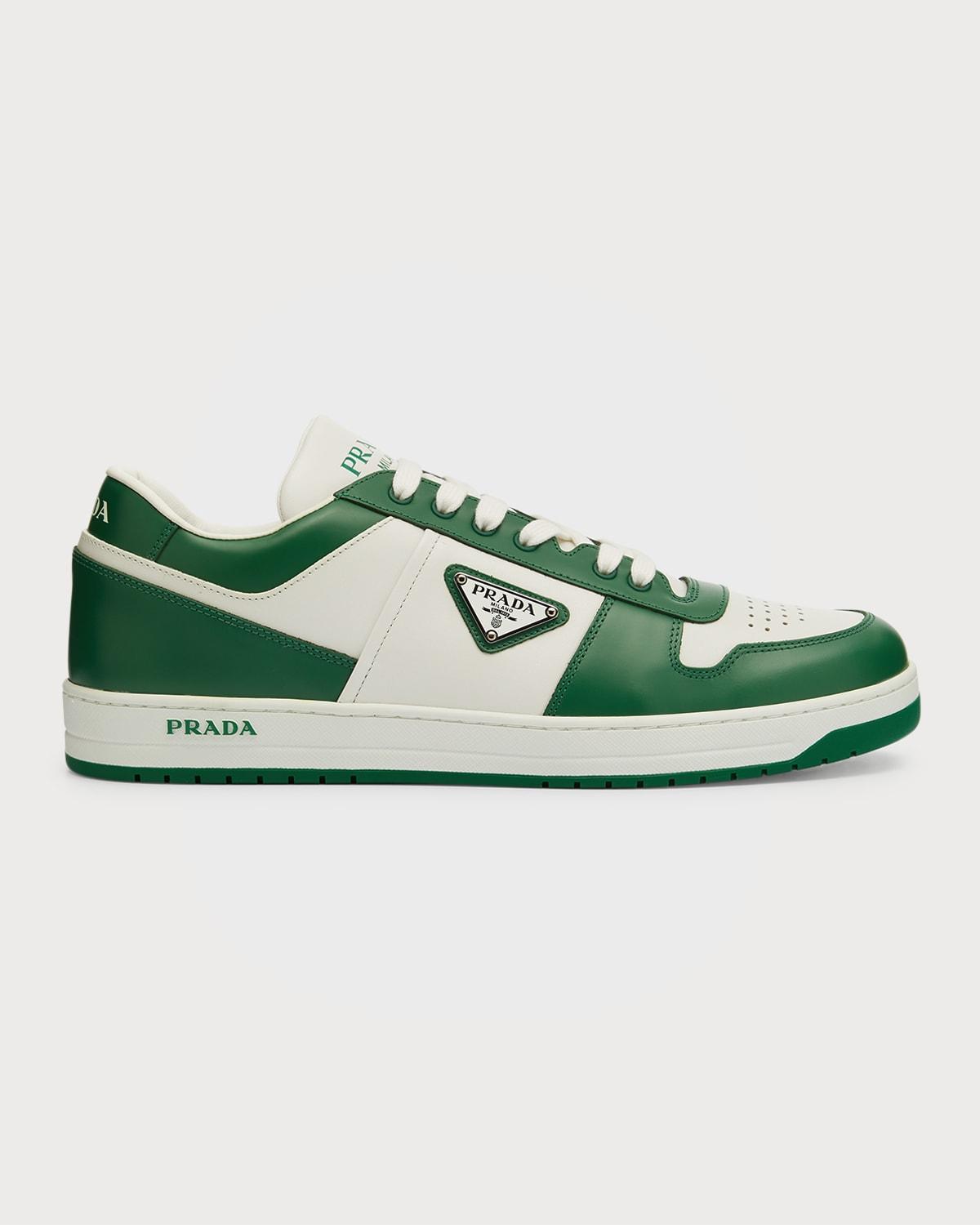 Mens Downtown Leather Sneakers Product Image