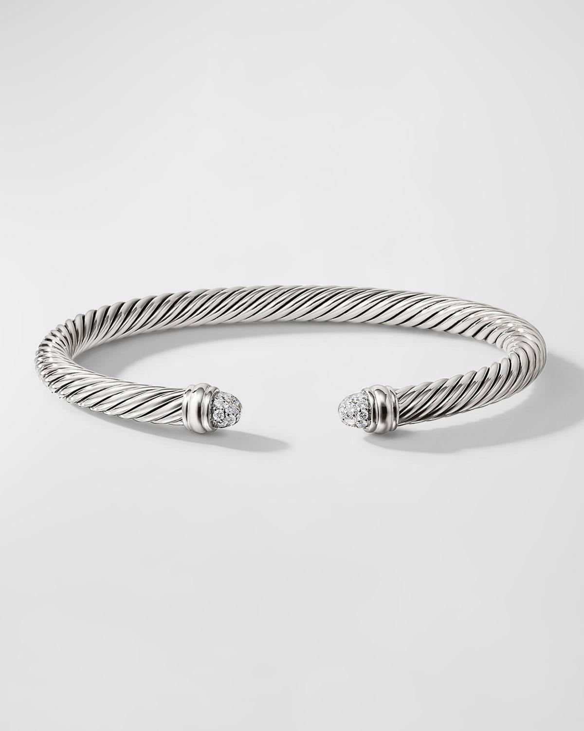 David Yurman Cable Classics Bracelet with Diamonds, 5mm Product Image