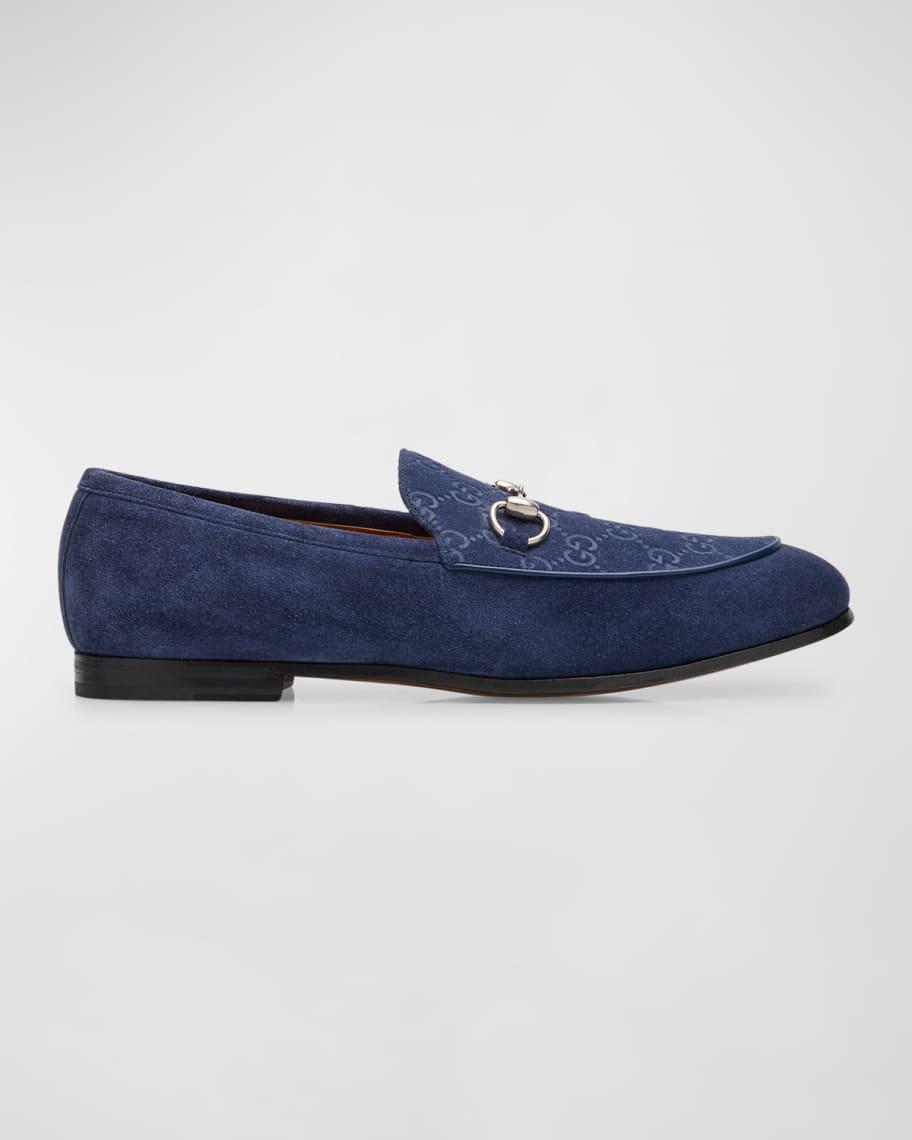 Mens Jordy Guccissima Suede Loafers Product Image