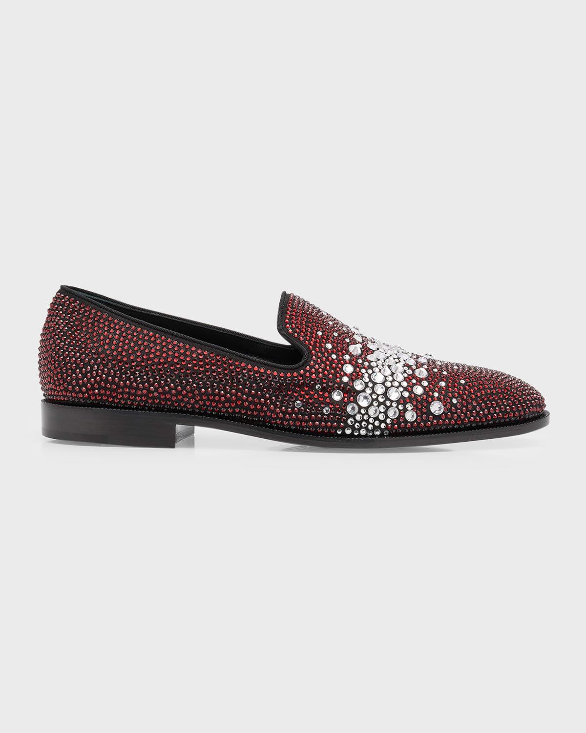 Mens Flavio 20 Swarovski Crystal Loafers Product Image