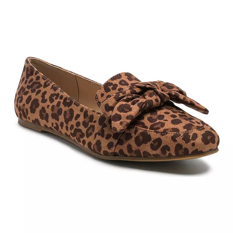 London Rag Pecan Pie Women's Loafers, Size: 5, Dark Red Product Image