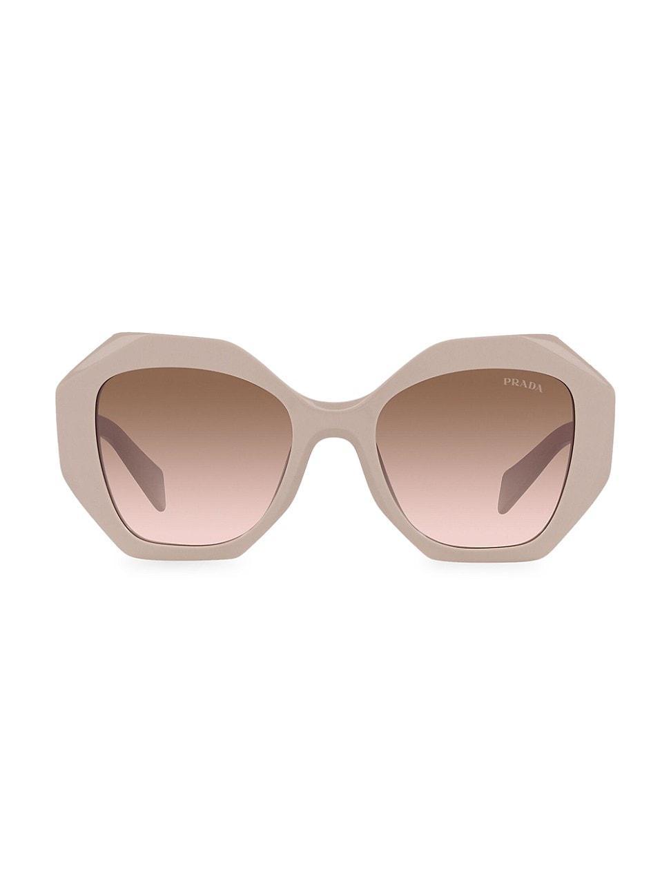 Prada PR 16WS 53mm Geometric Statement Sunglasses Product Image