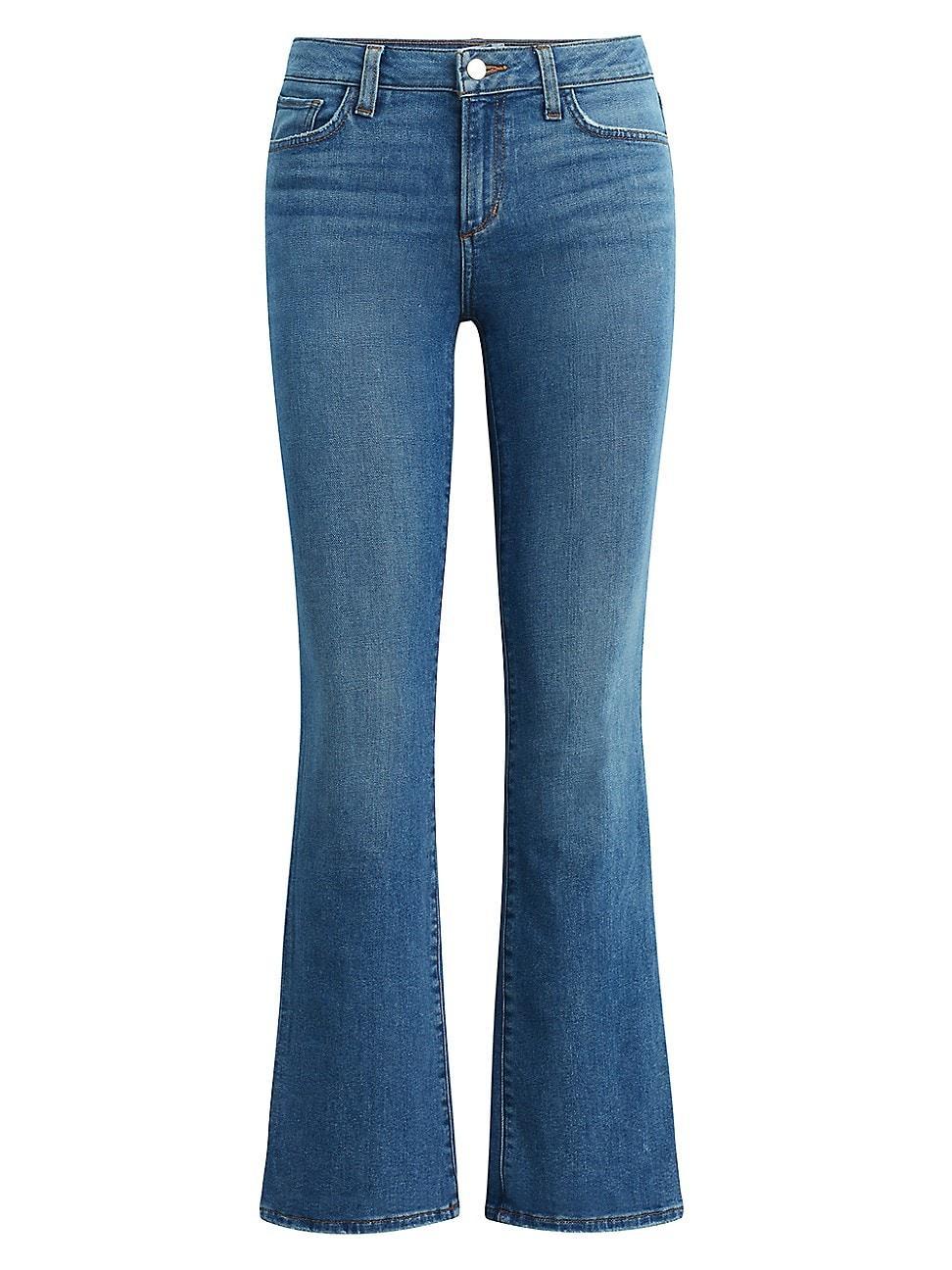 Womens Petite Provocateur Stretch Boot-Cut Jeans Product Image