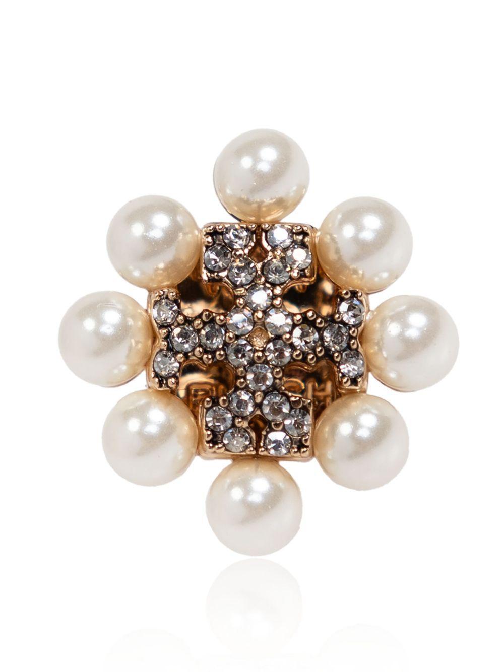 crystal-embellished earrings  Product Image