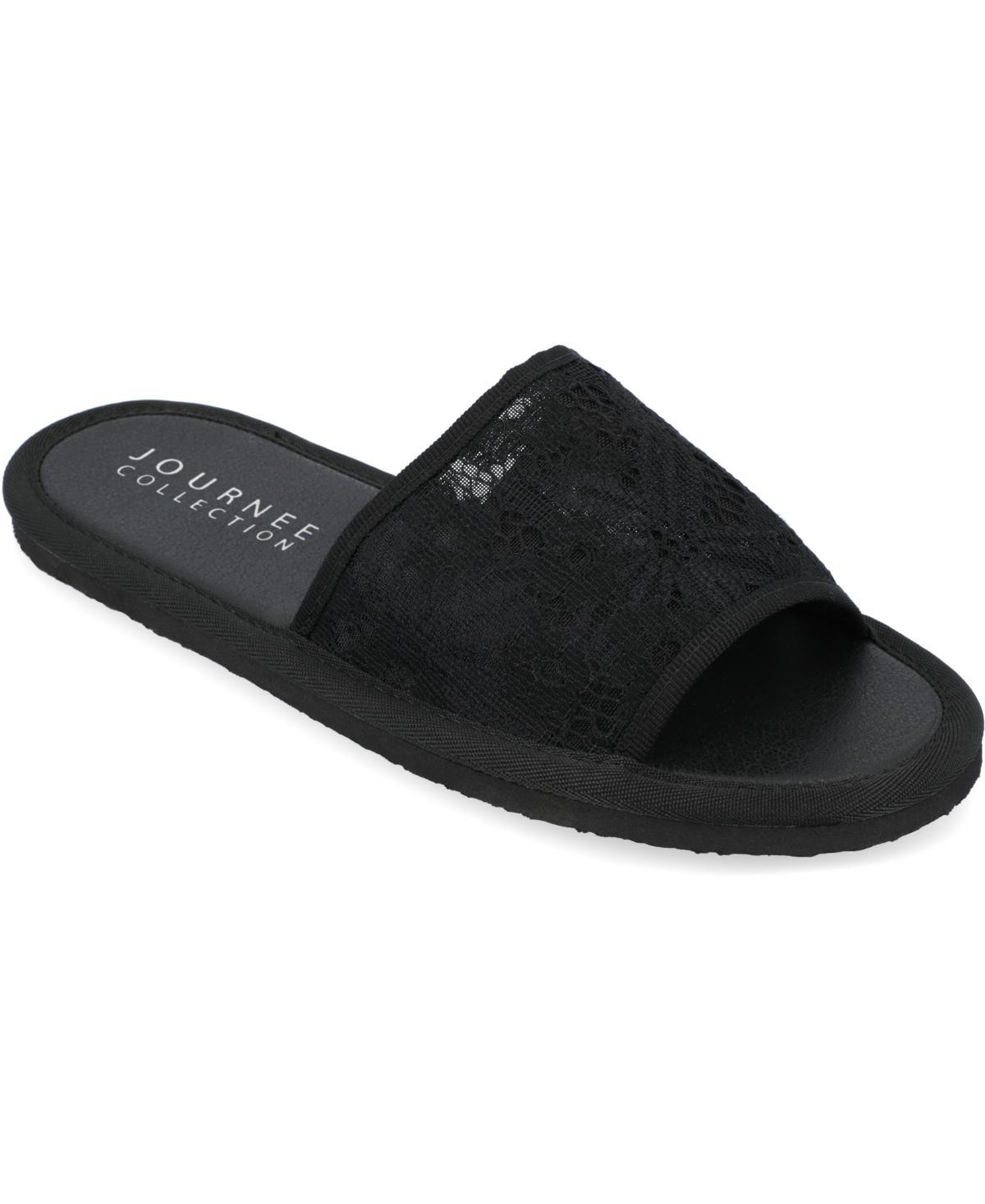 Journee Collection Womens Enola Slip On Sandals Product Image