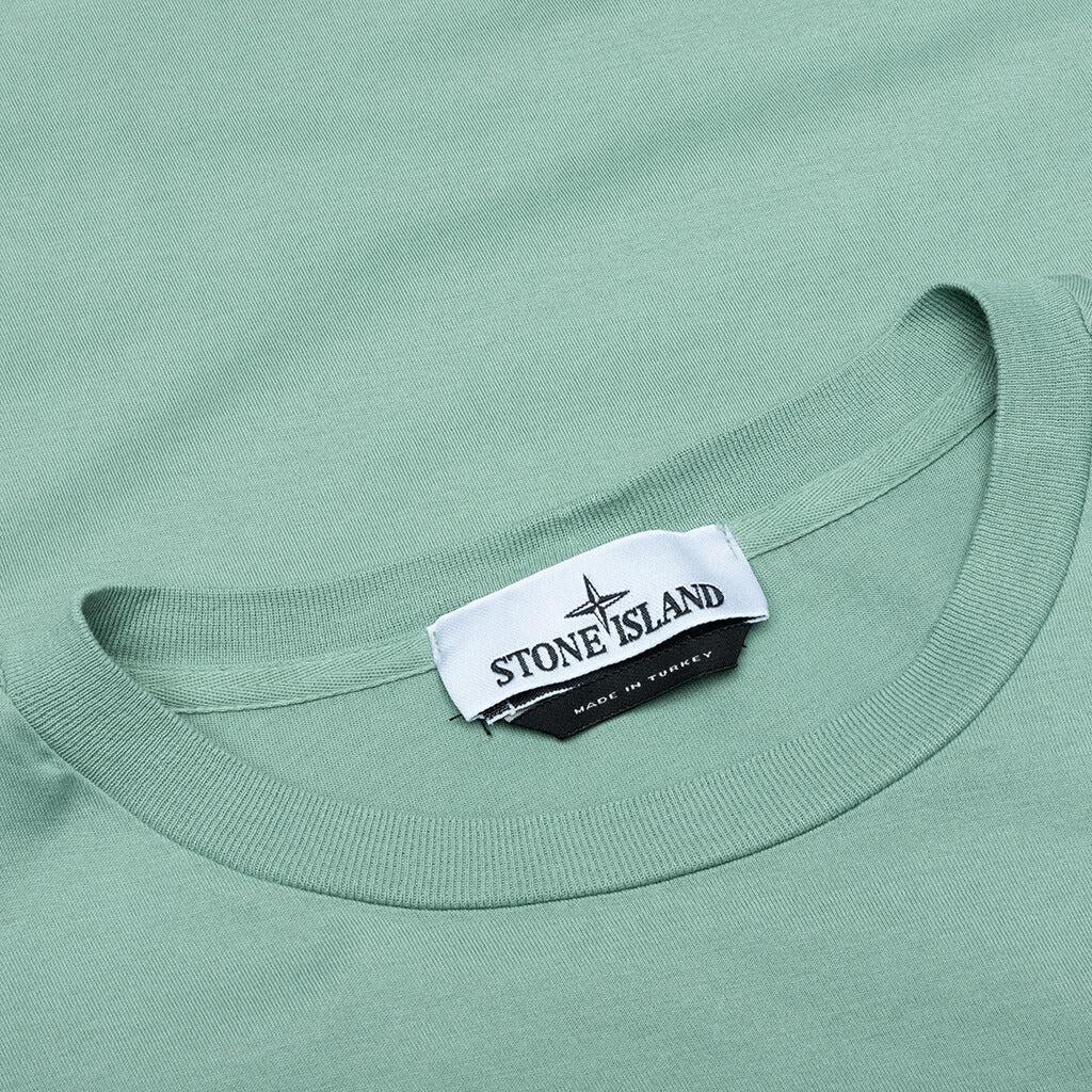 L/S T-Shirt - Sage Green Male Product Image