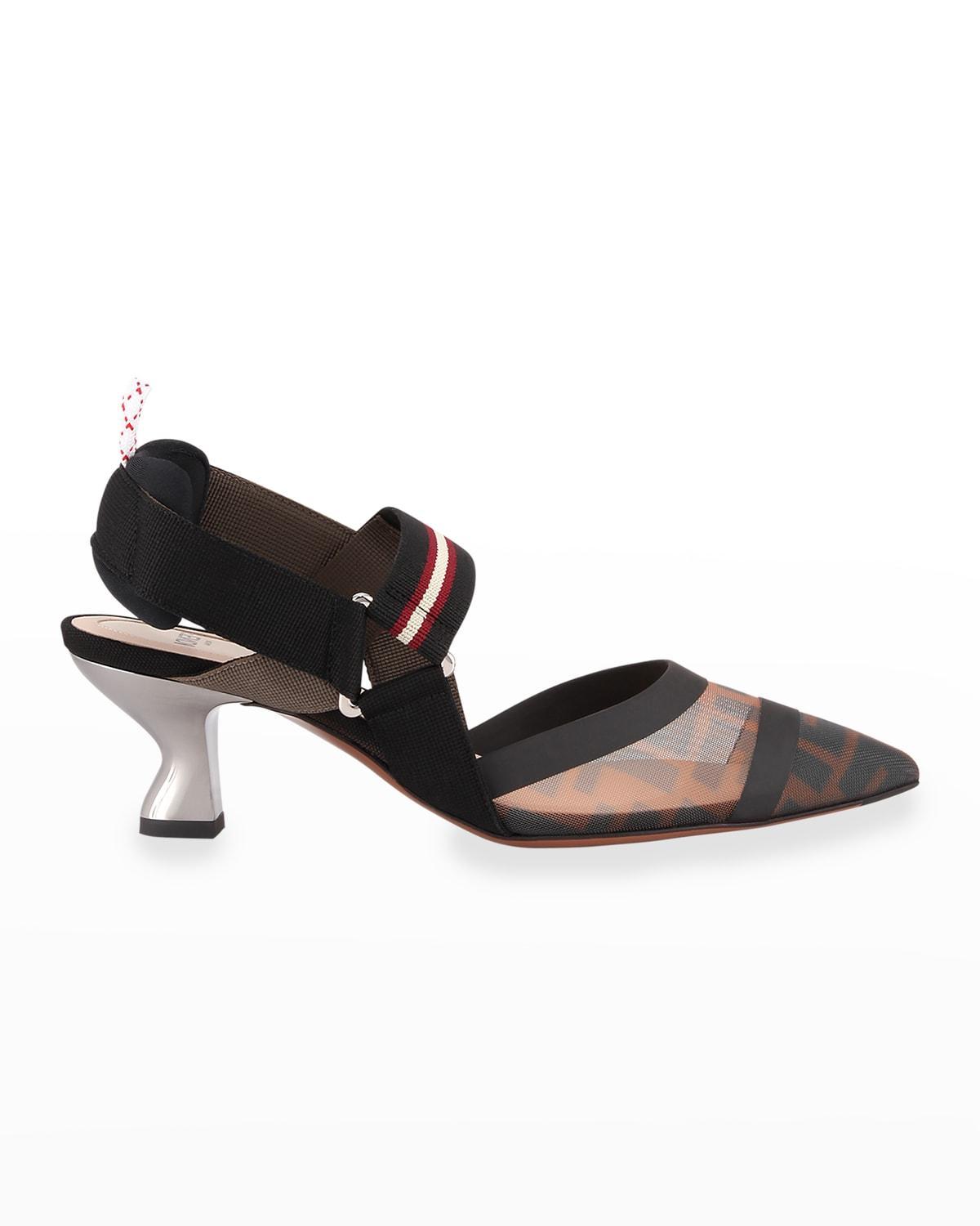 Colibri Runway Mesh FF Slingback Pumps Product Image