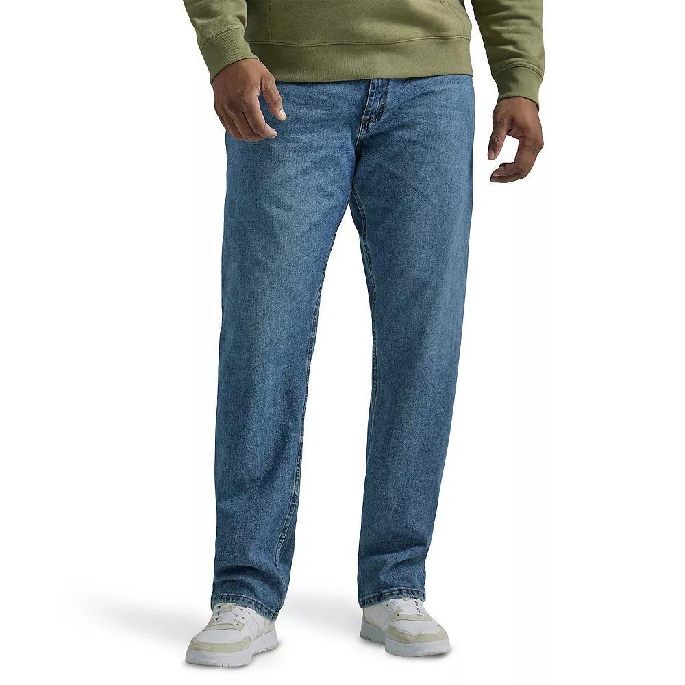 Big & Tall Lee® Legendary Relaxed-Fit Straight-Leg Jeans, Men's, Size: 48X29, True Blue Product Image