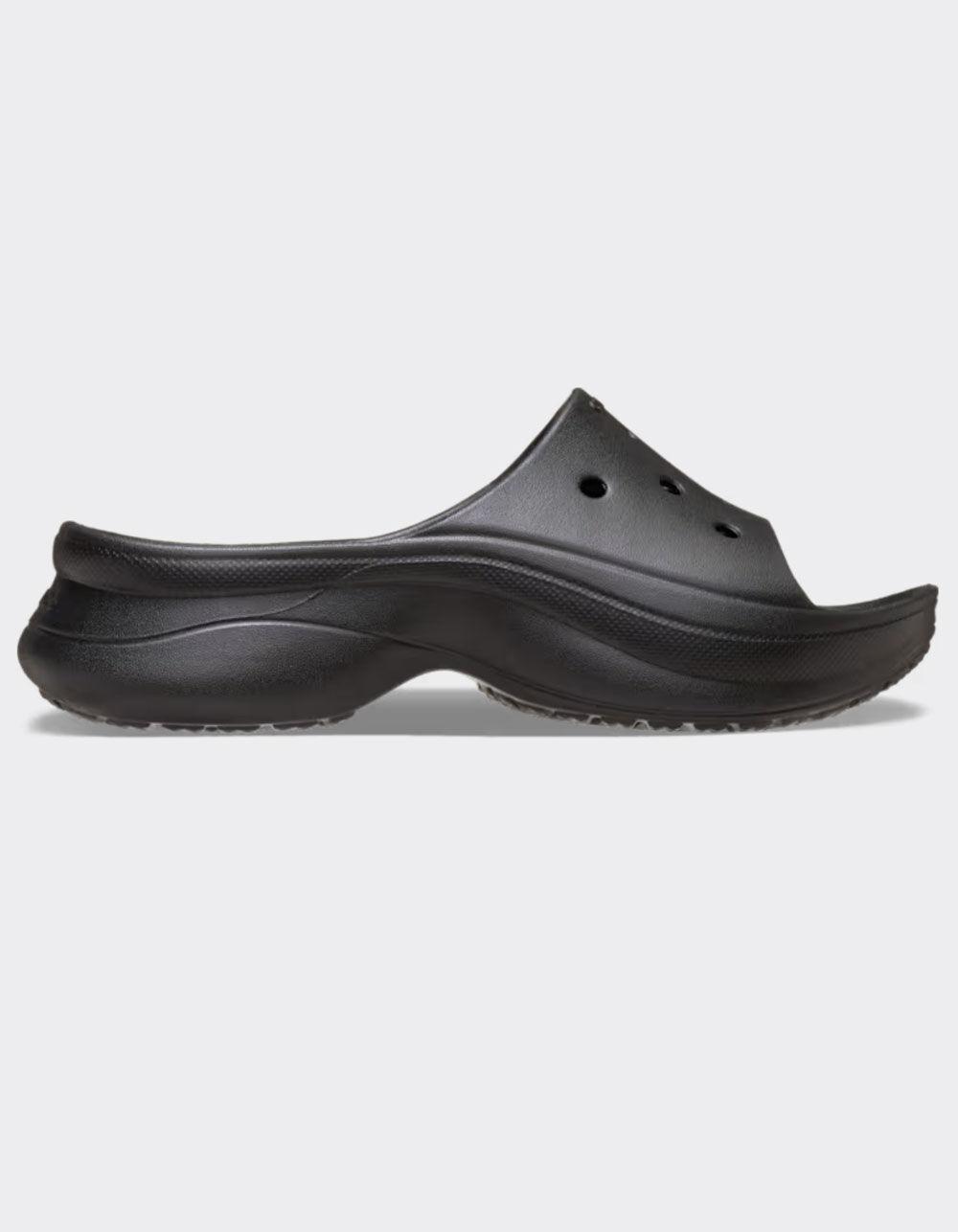 CROCS Bae Womens Slide Sandals - BLACK Product Image