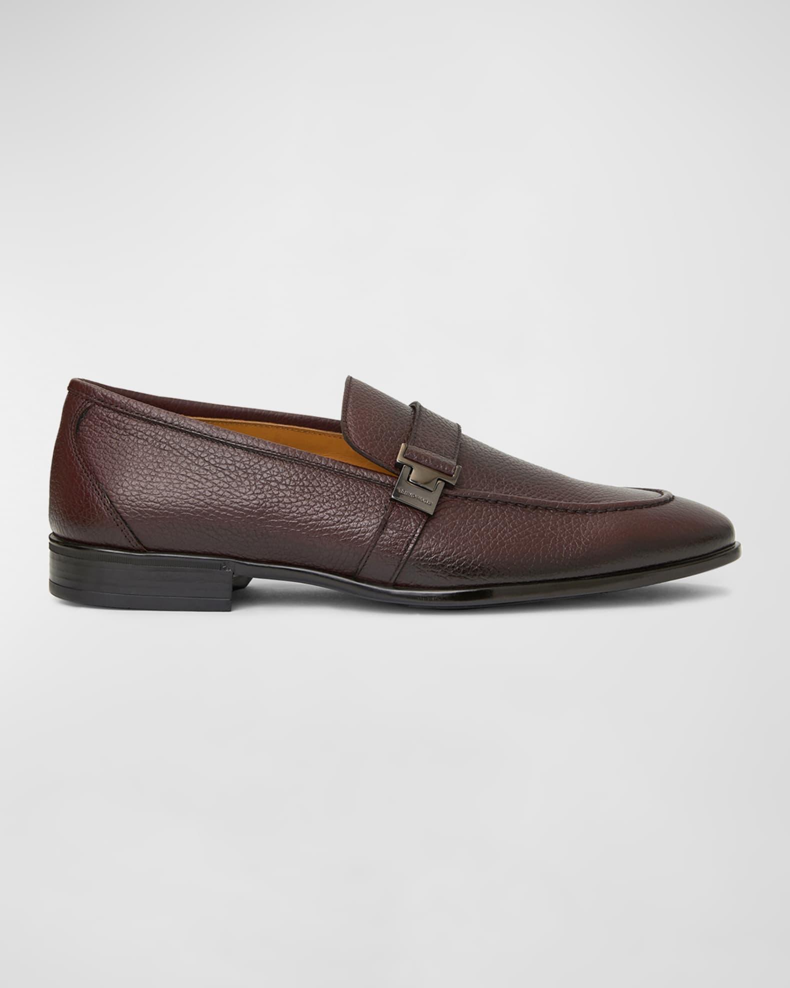 Men's Pathy Leather Boat Shoes Product Image