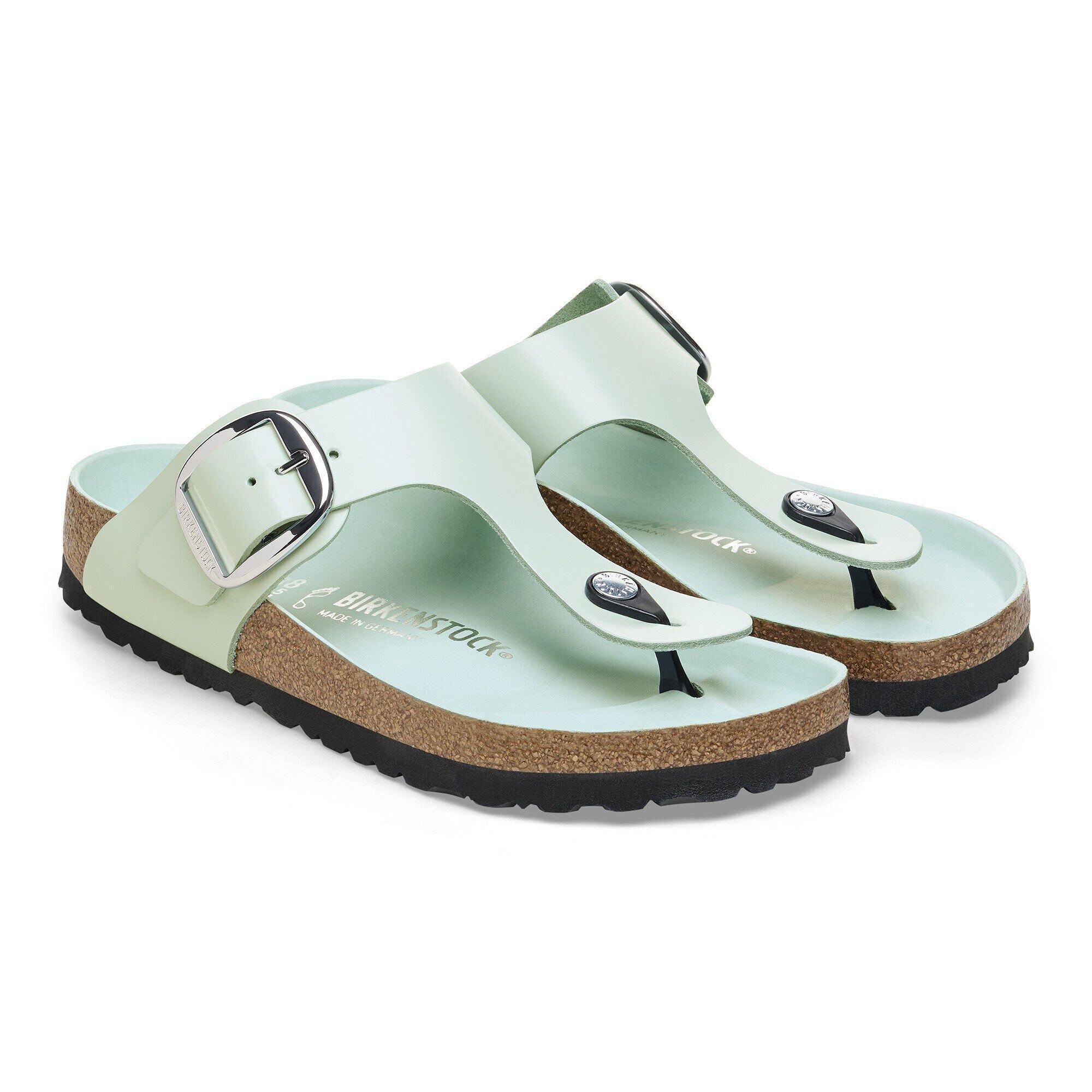 Gizeh Big Buckle Natural Leather Patent Product Image