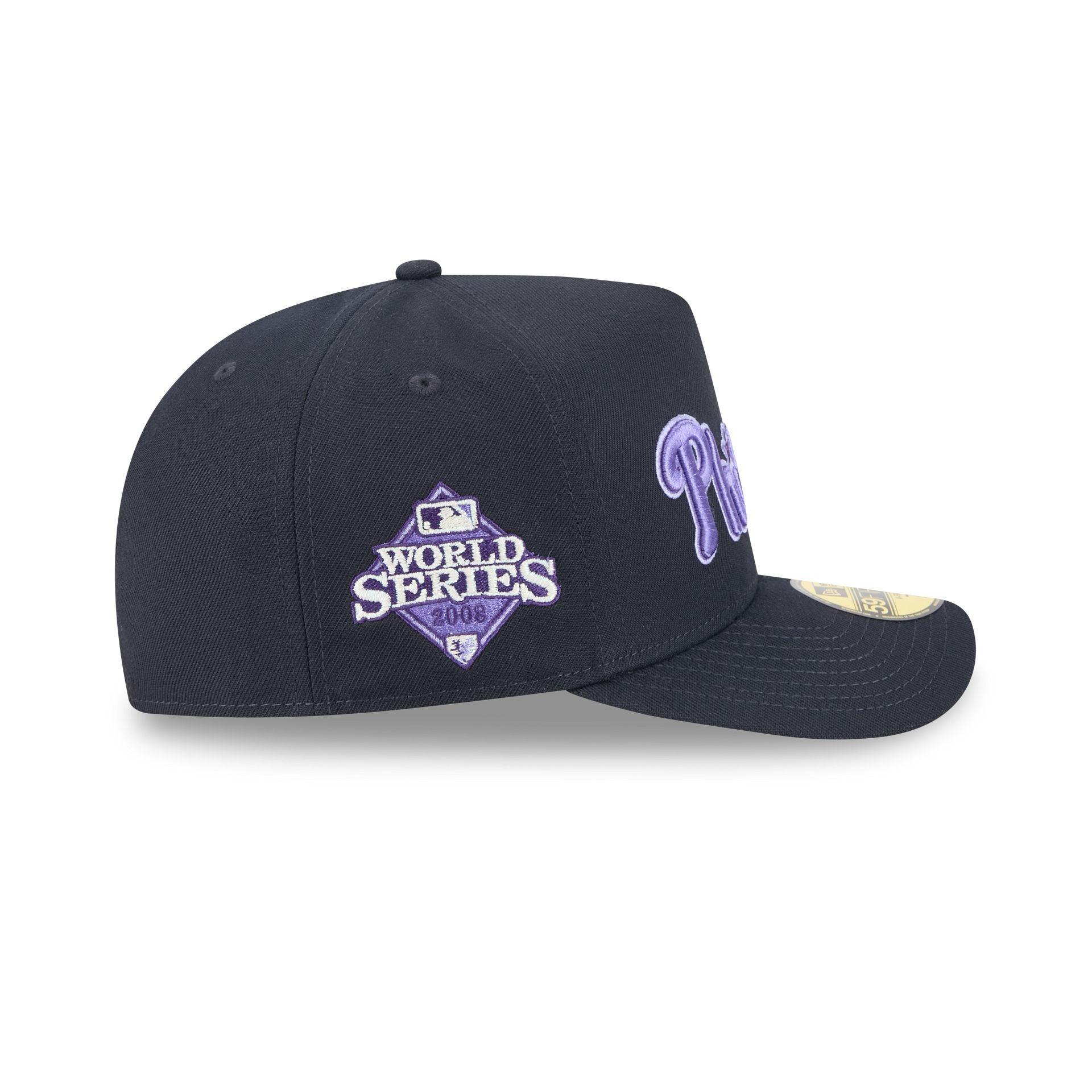 Arizona Diamondbacks Navy Lavender 59FIFTY A-Frame Fitted Hat Male Product Image