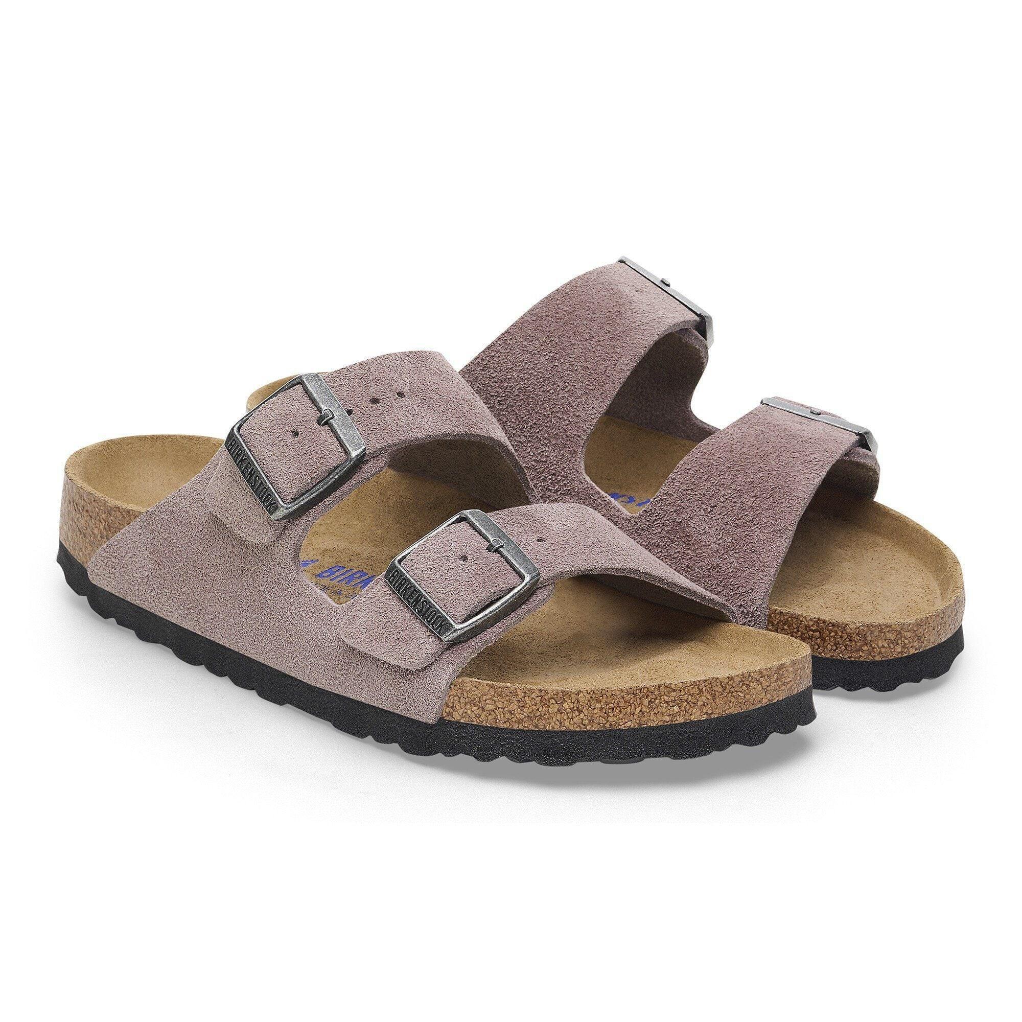 Arizona Soft Footbed Suede Leather Faded Purple Product Image