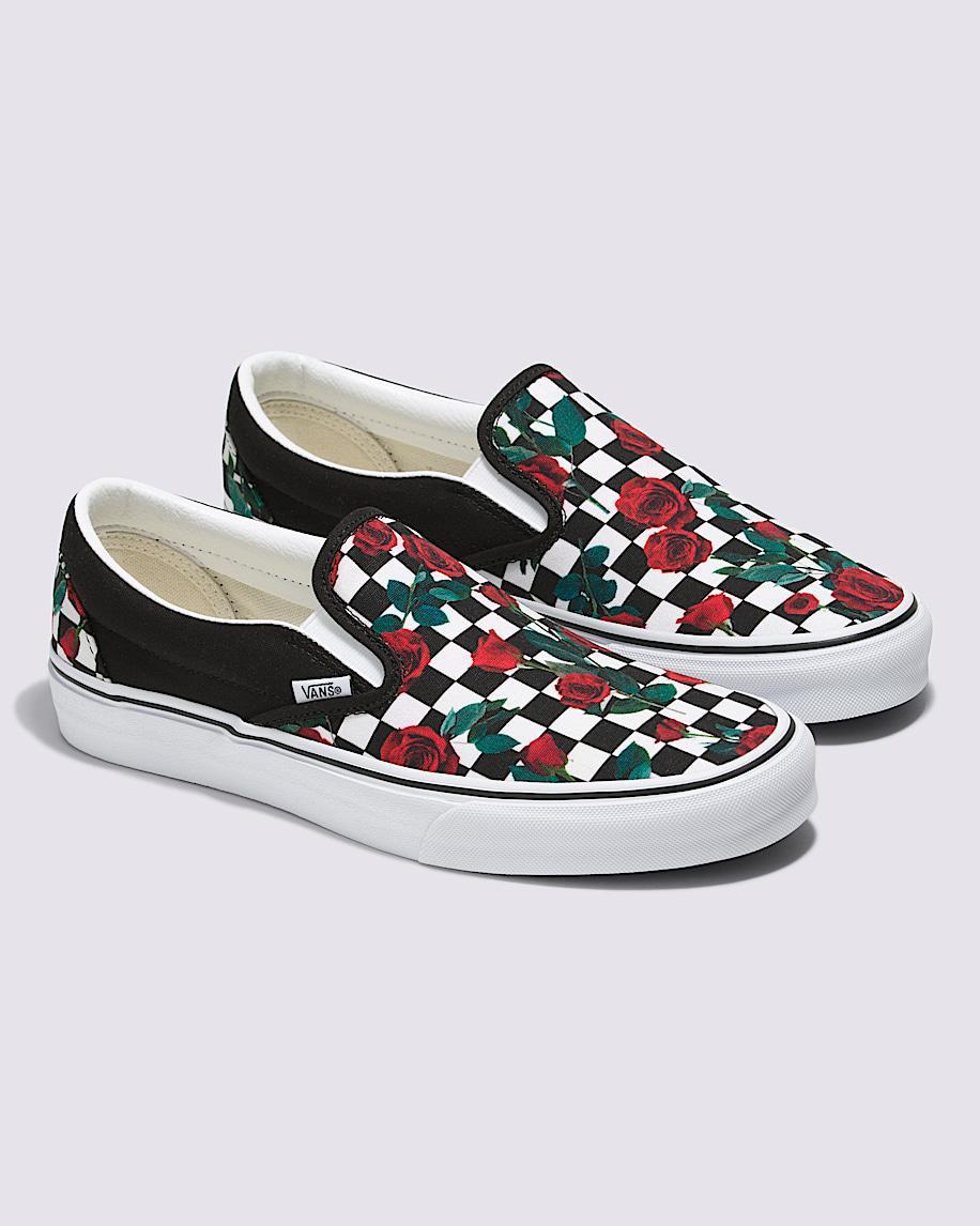 Customs Classic Slip-On Checkerboard Shoe in Customs| Vans US Product Image